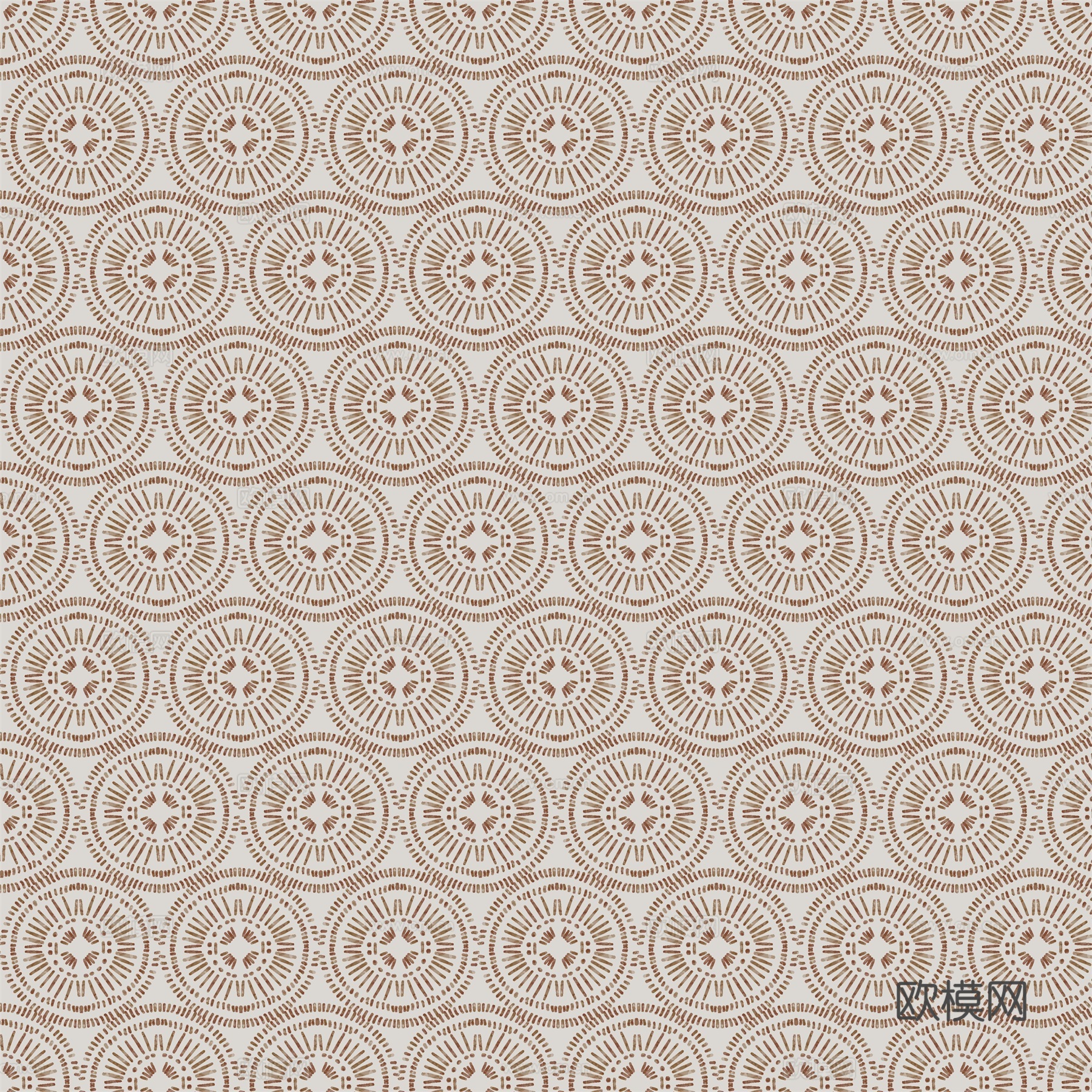 热带非洲动物植物手绘水彩图案纹理肌理22