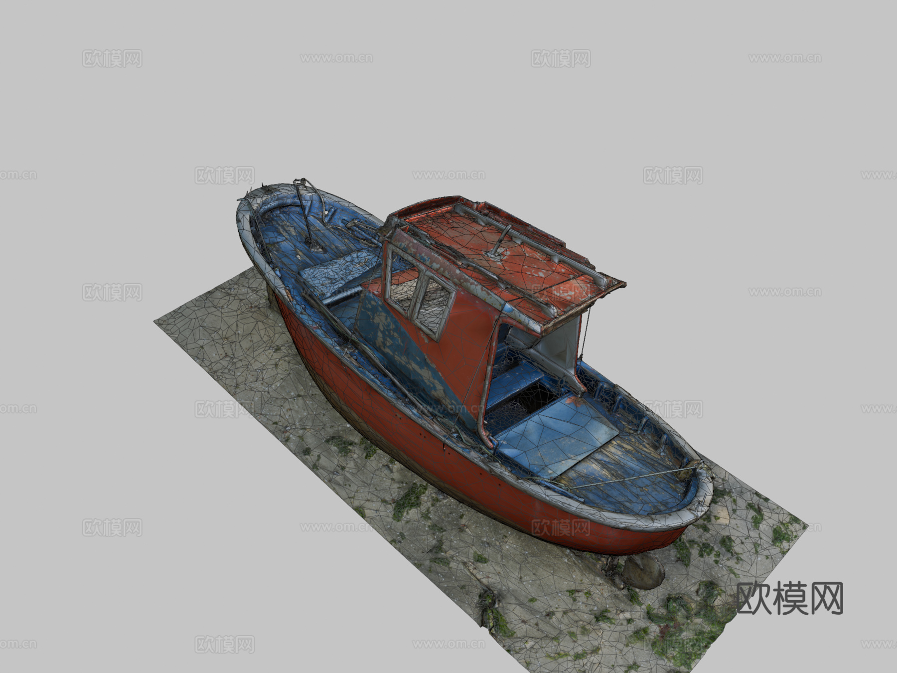 船 约瑟法3d模型3d模型下载（渲染图2）