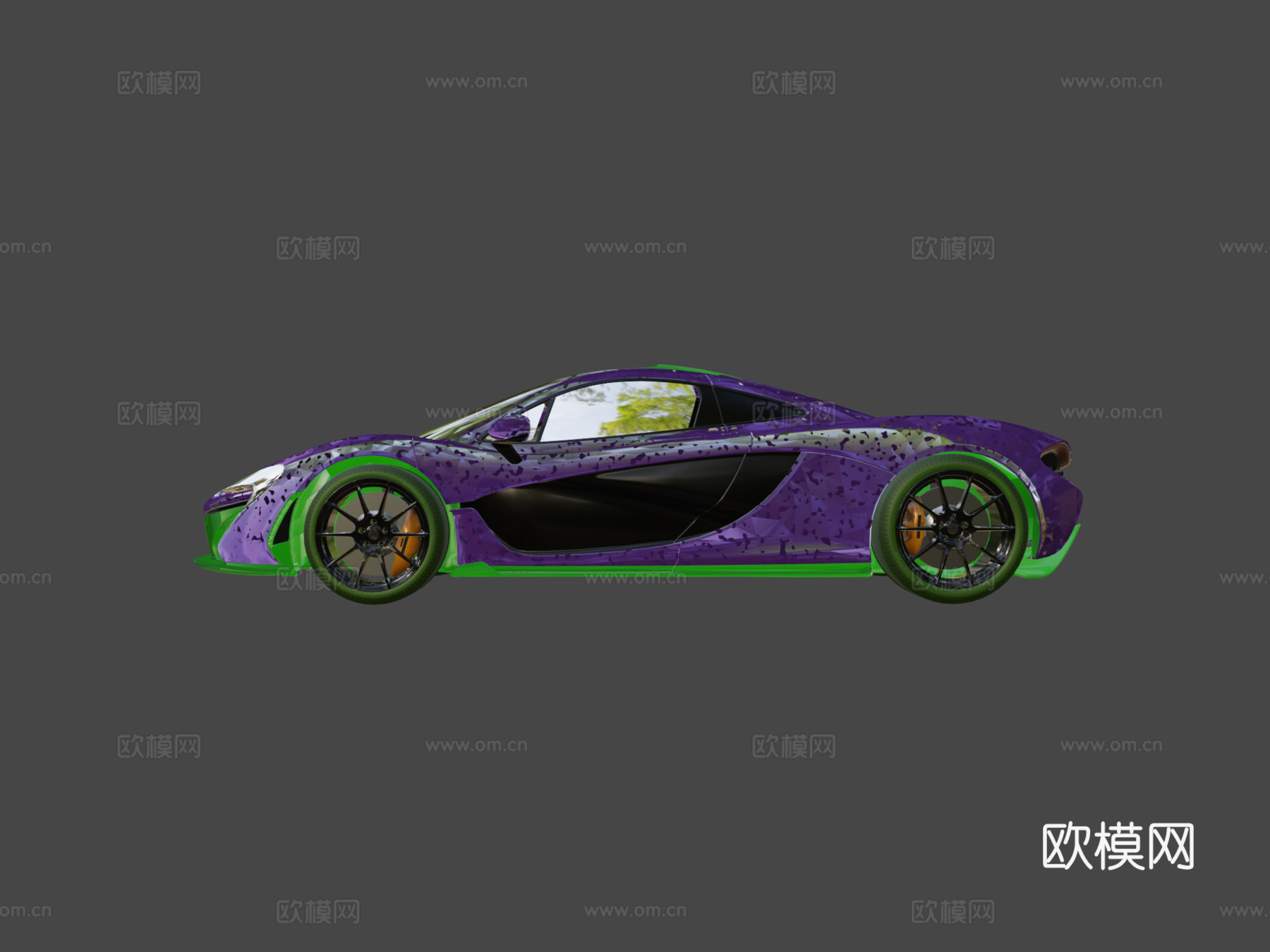 AC  迈凯伦P13d模型下载（渲染图6）