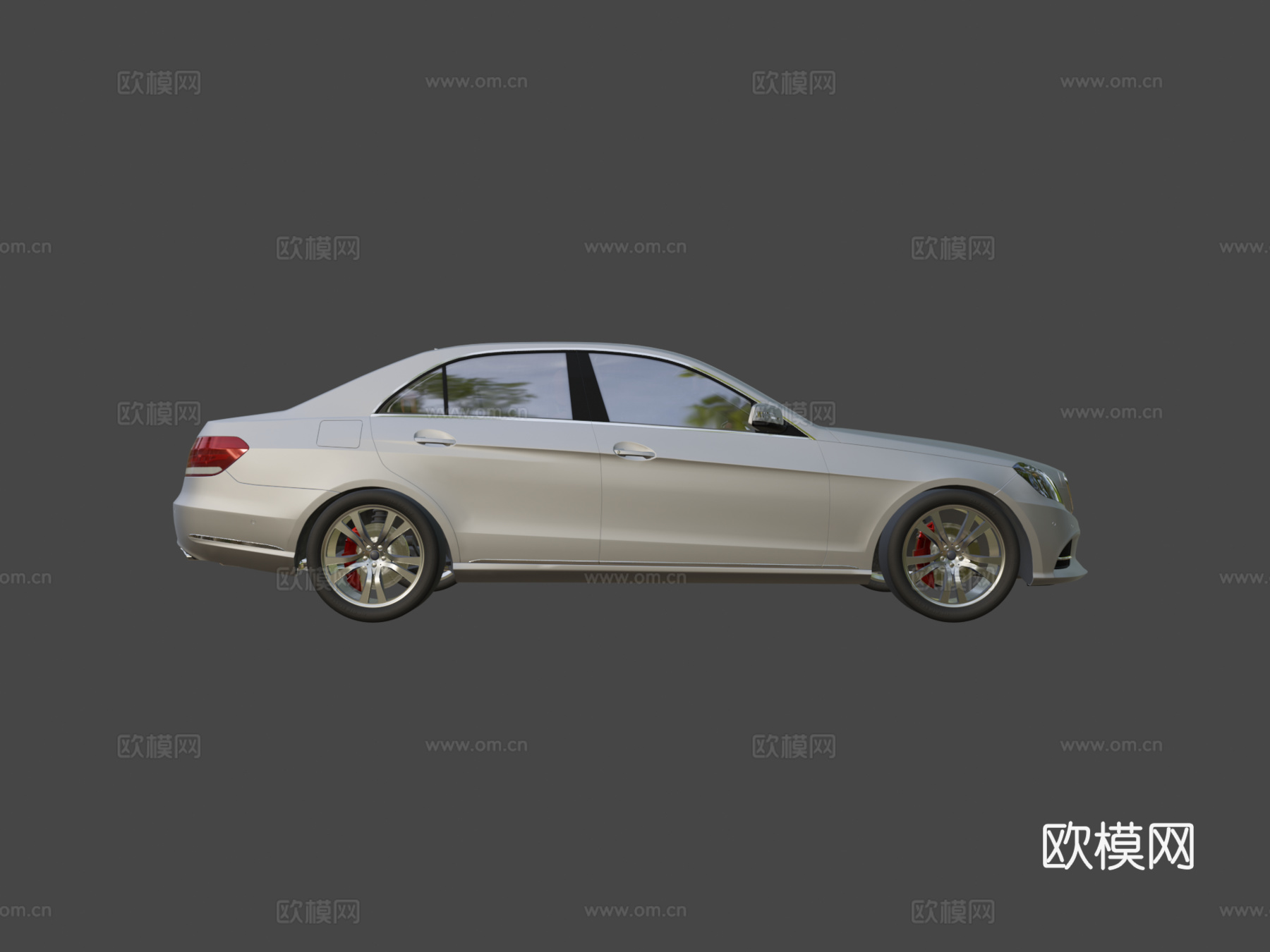 梅赛德斯E级W2123d模型下载（渲染图6）