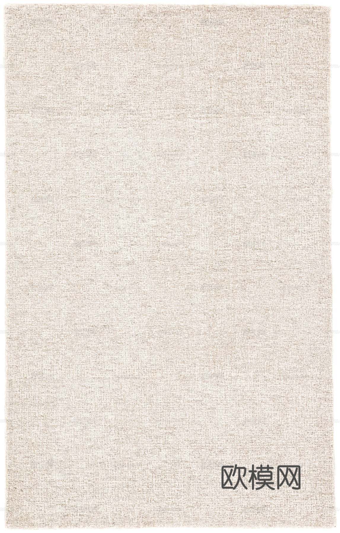 侘寂奶油其他地毯 肌理感地毯贴图