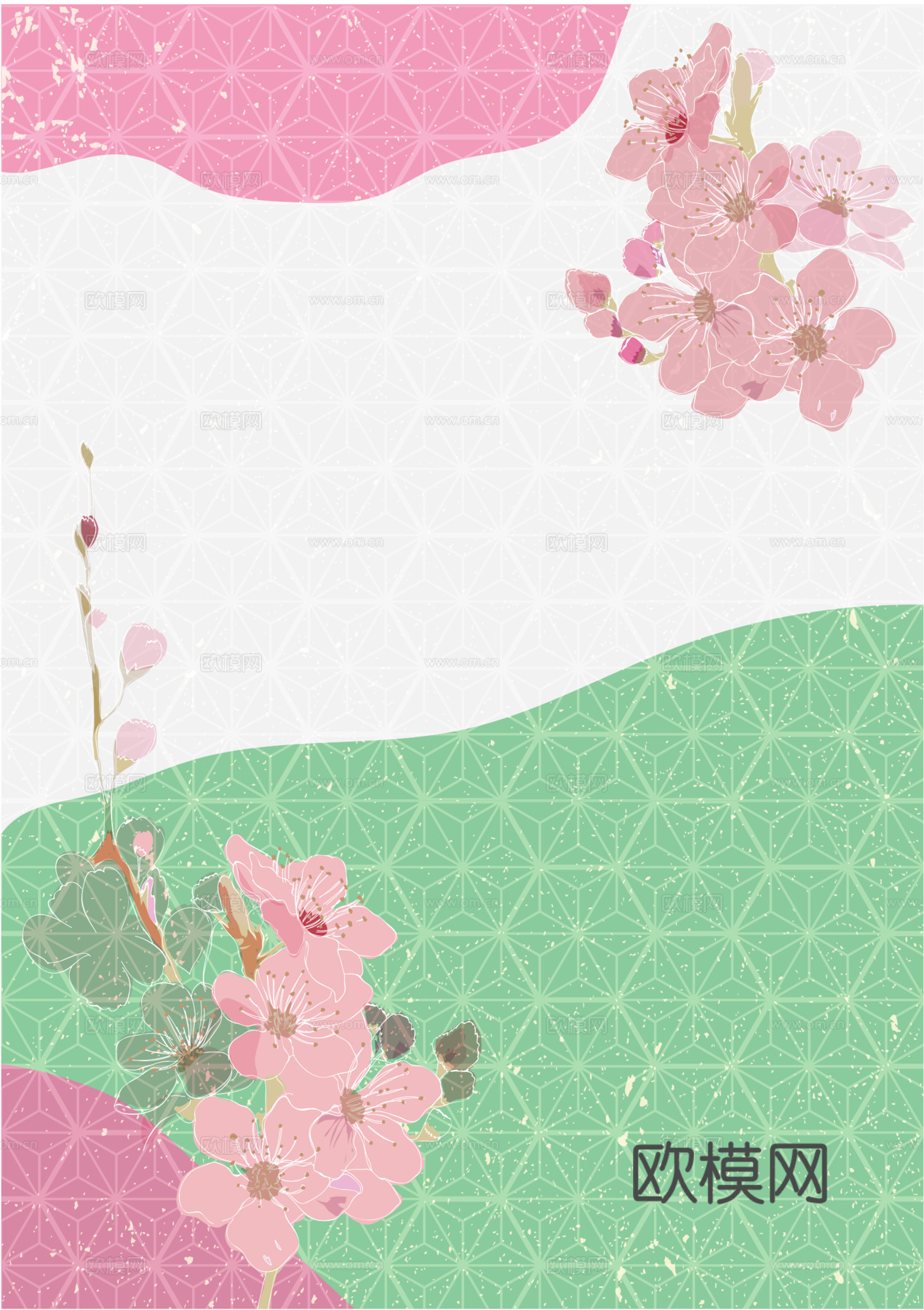 日系和风图案纹理肌理13