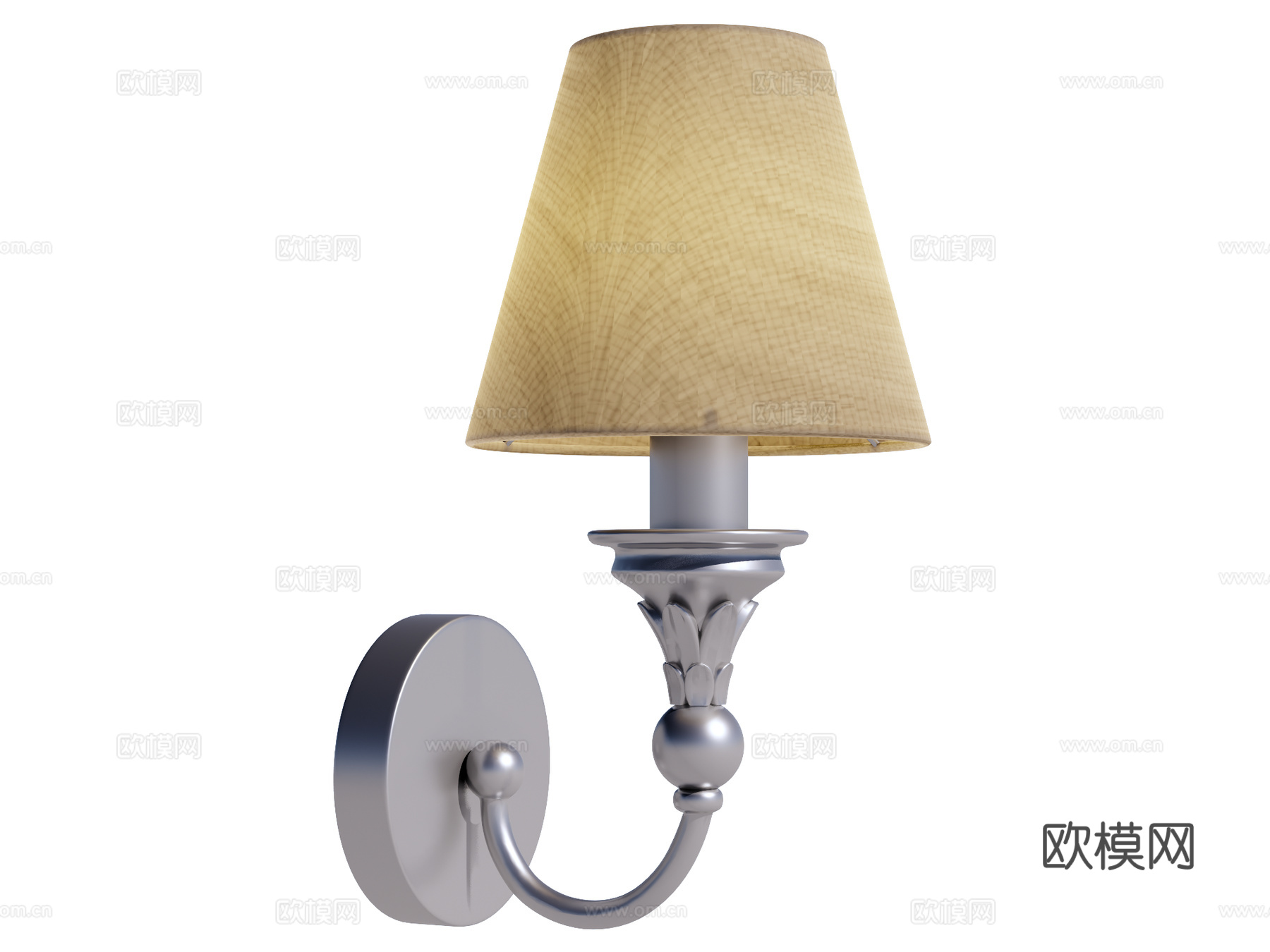 壁灯 装饰壁灯 金属壁灯su模型