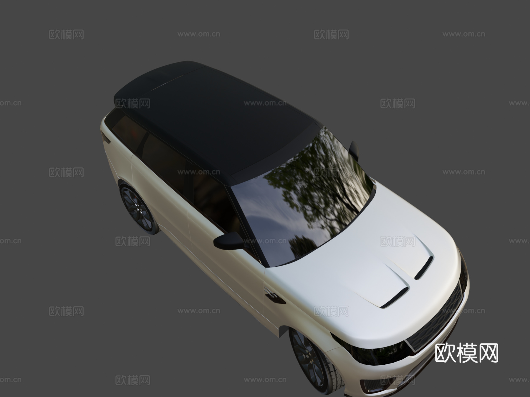 路虎揽胜运动版  203d模型下载（渲染图8）