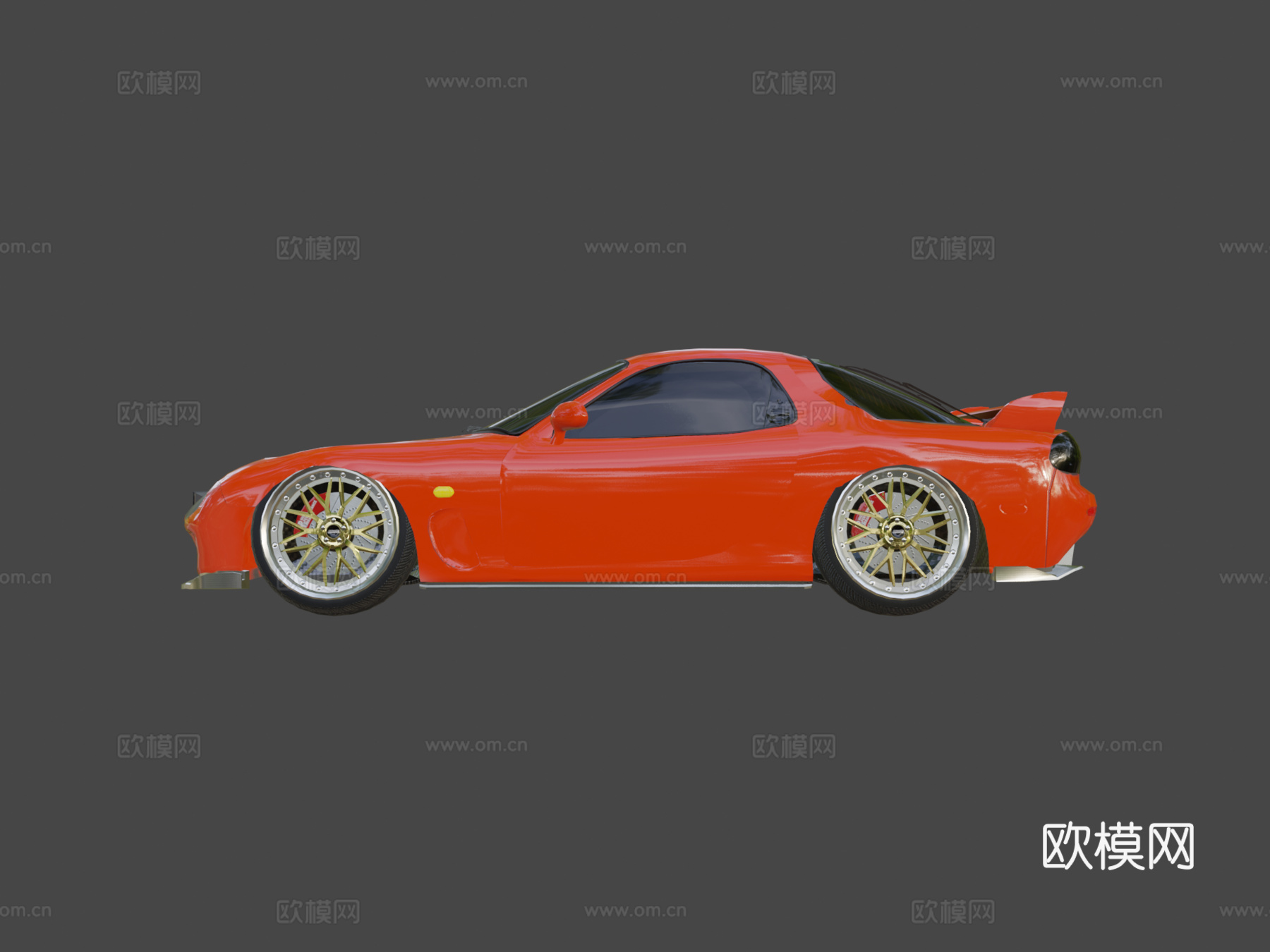 马自达RX73d模型下载（渲染图6）