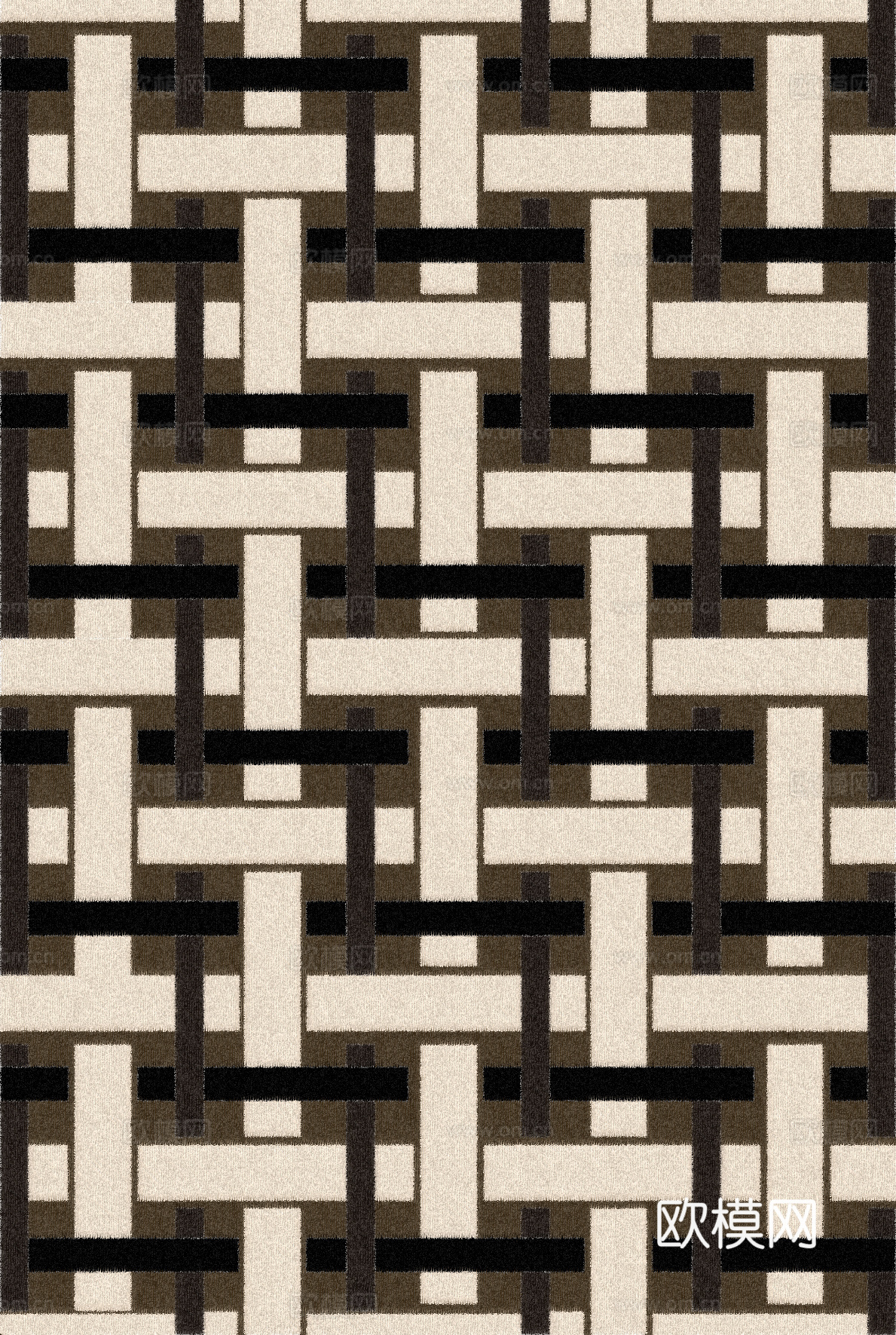 轻奢复古地毯块毯贴图