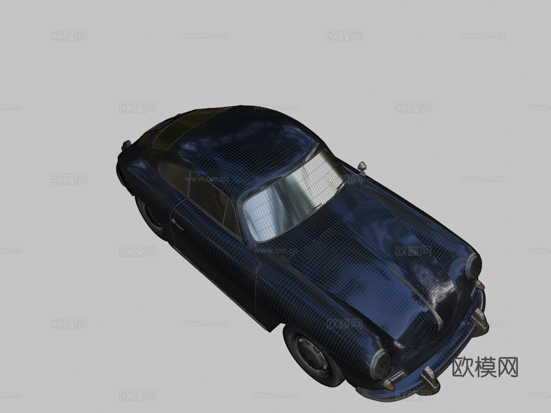 保时捷3563d模型下载（渲染图2）