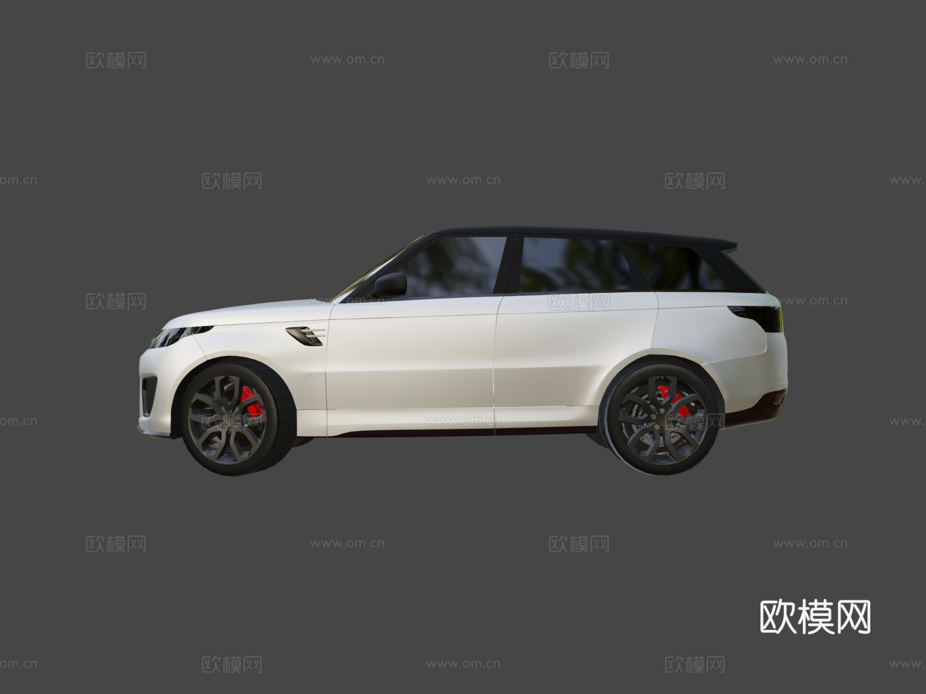 路虎揽胜运动版  203d模型下载（渲染图5）