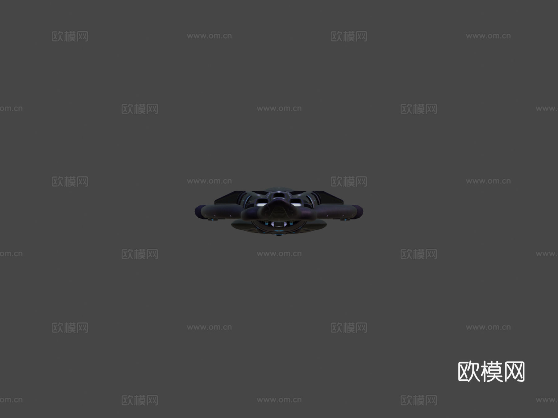 星盟CAS级突击航母3d模型下载（渲染图5）