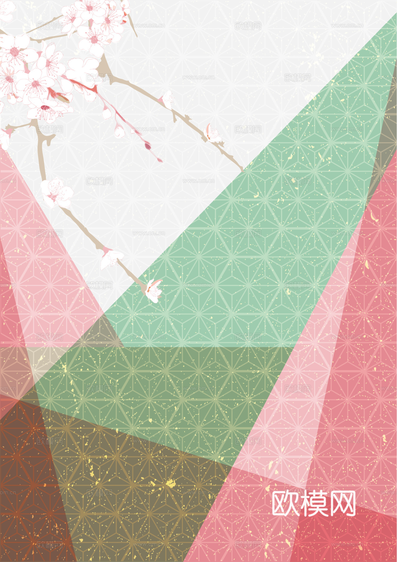 日系和风图案纹理肌理7