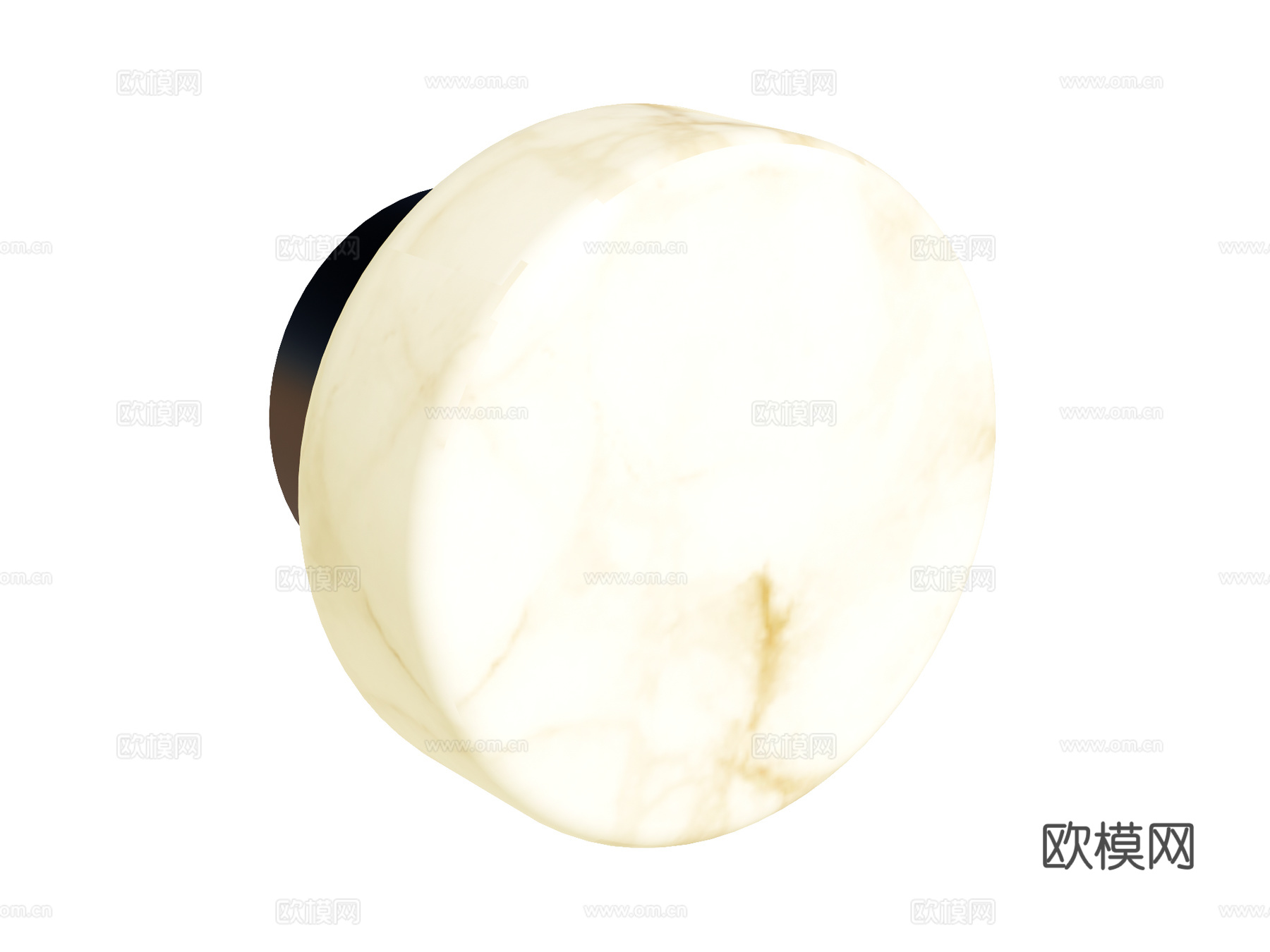 壁灯 装饰壁灯 金属壁灯 大理石壁灯su模型