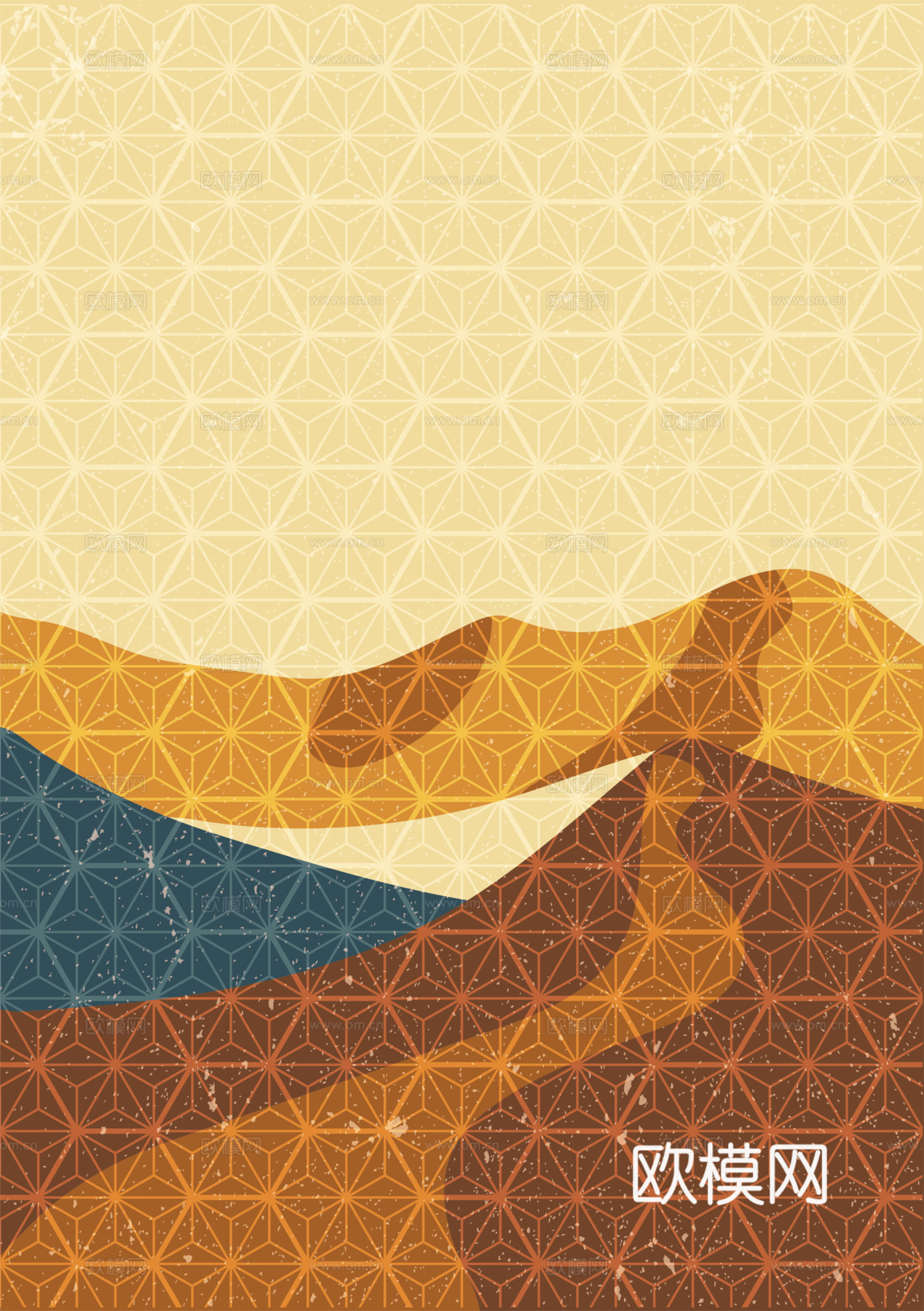 日系和风图案纹理肌理20