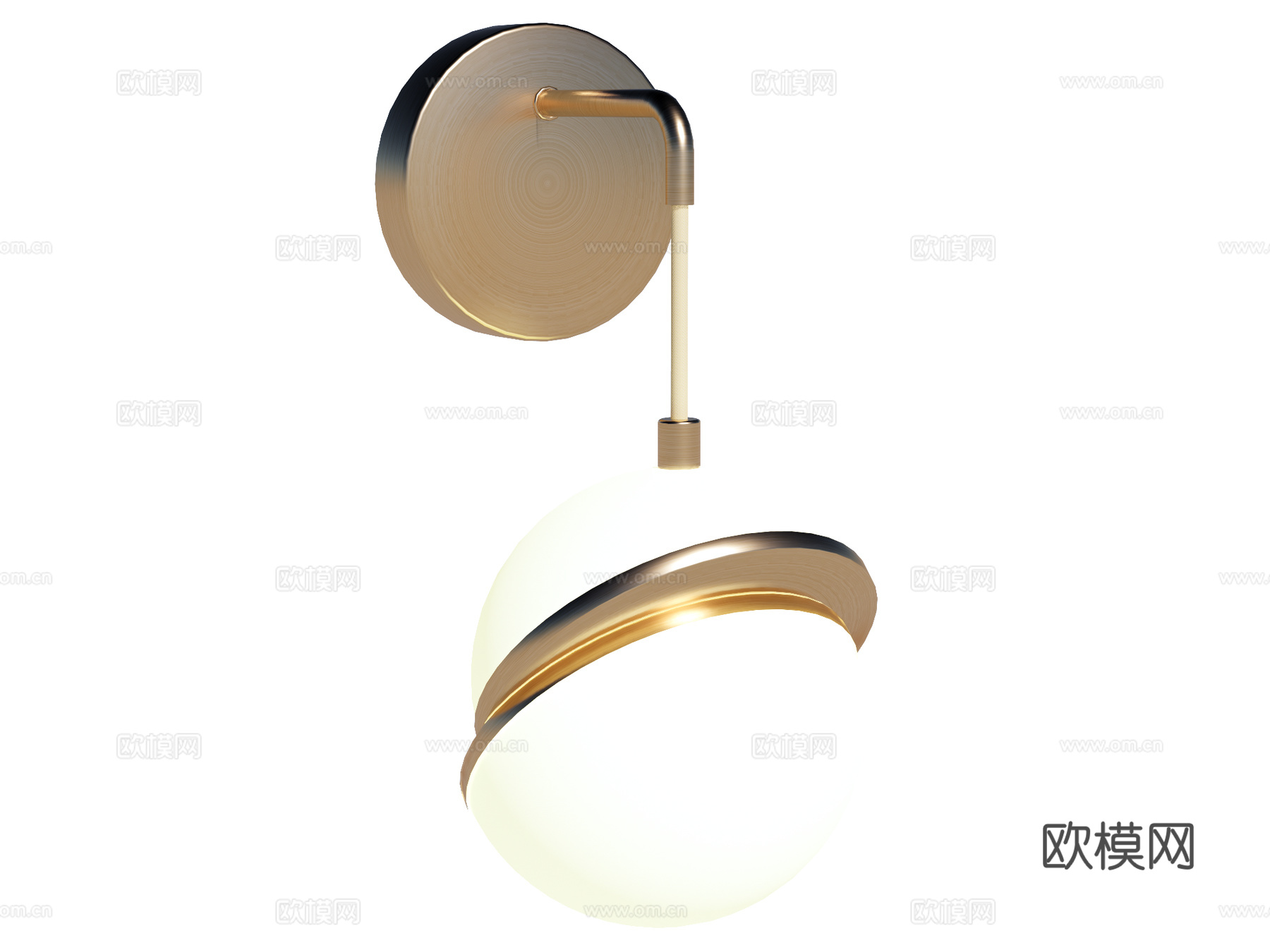 壁灯 装饰壁灯 金属壁灯su模型