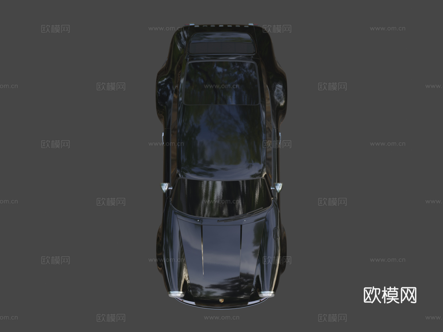 保时捷Singer 911 Turbo3d模型下载（渲染图7）