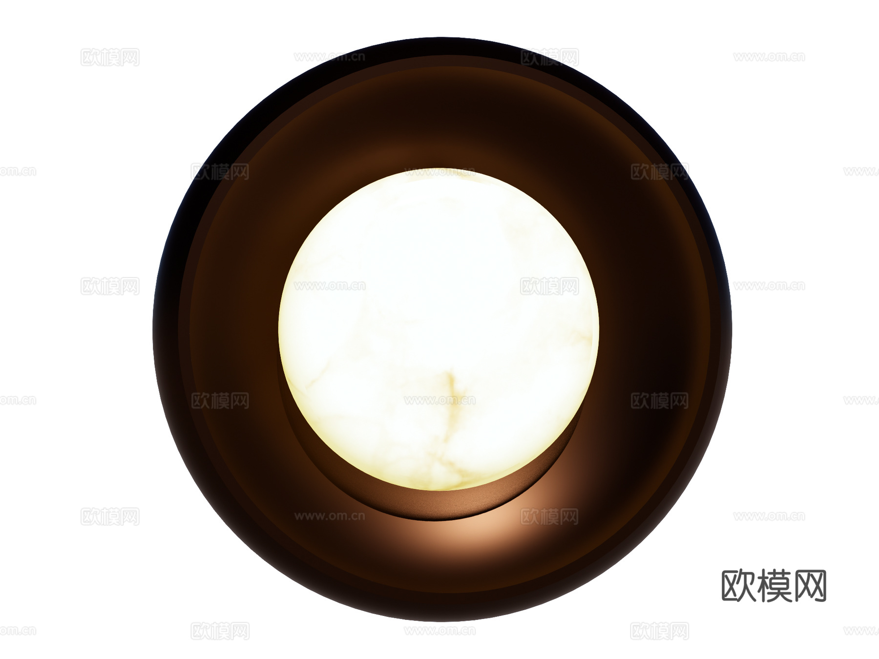 壁灯 装饰壁灯 金属壁灯 大理石壁灯su模型