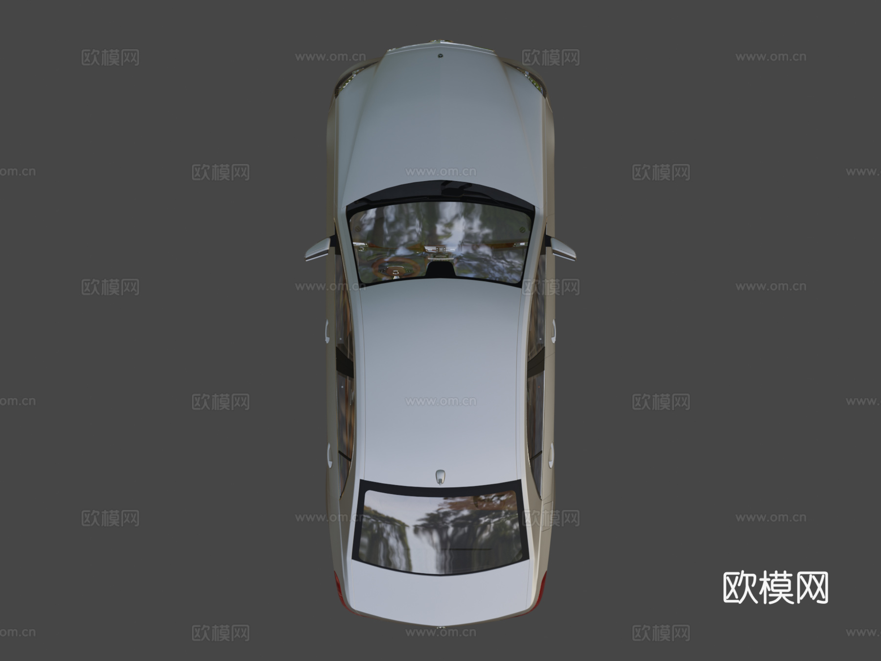 梅赛德斯E级W2123d模型下载（渲染图7）