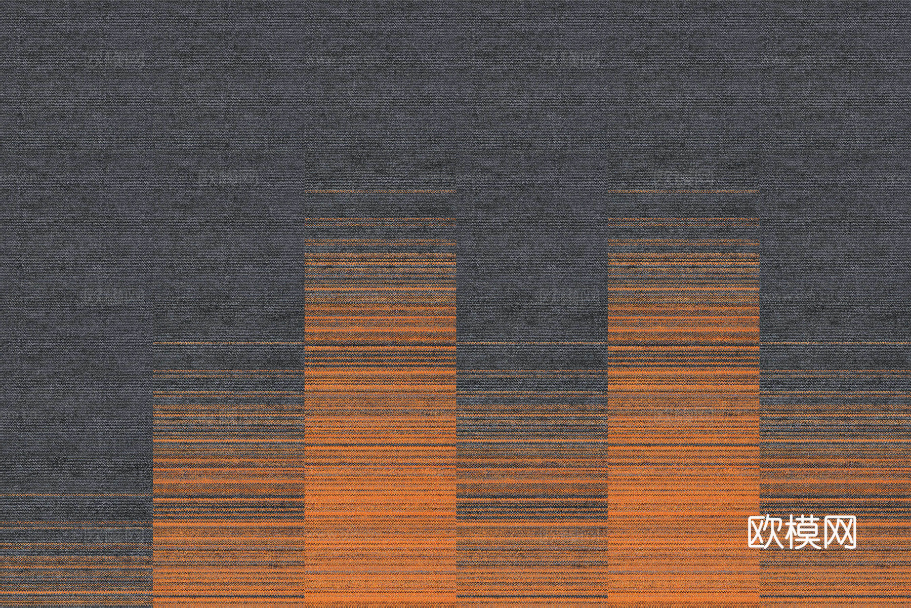 现代条形简约办公地毯