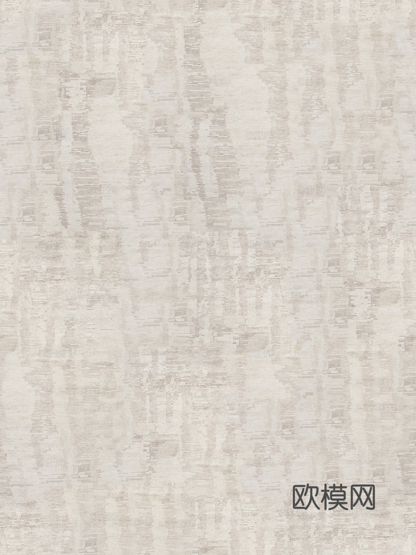 现代侘寂地毯 暖灰色麻布地毯