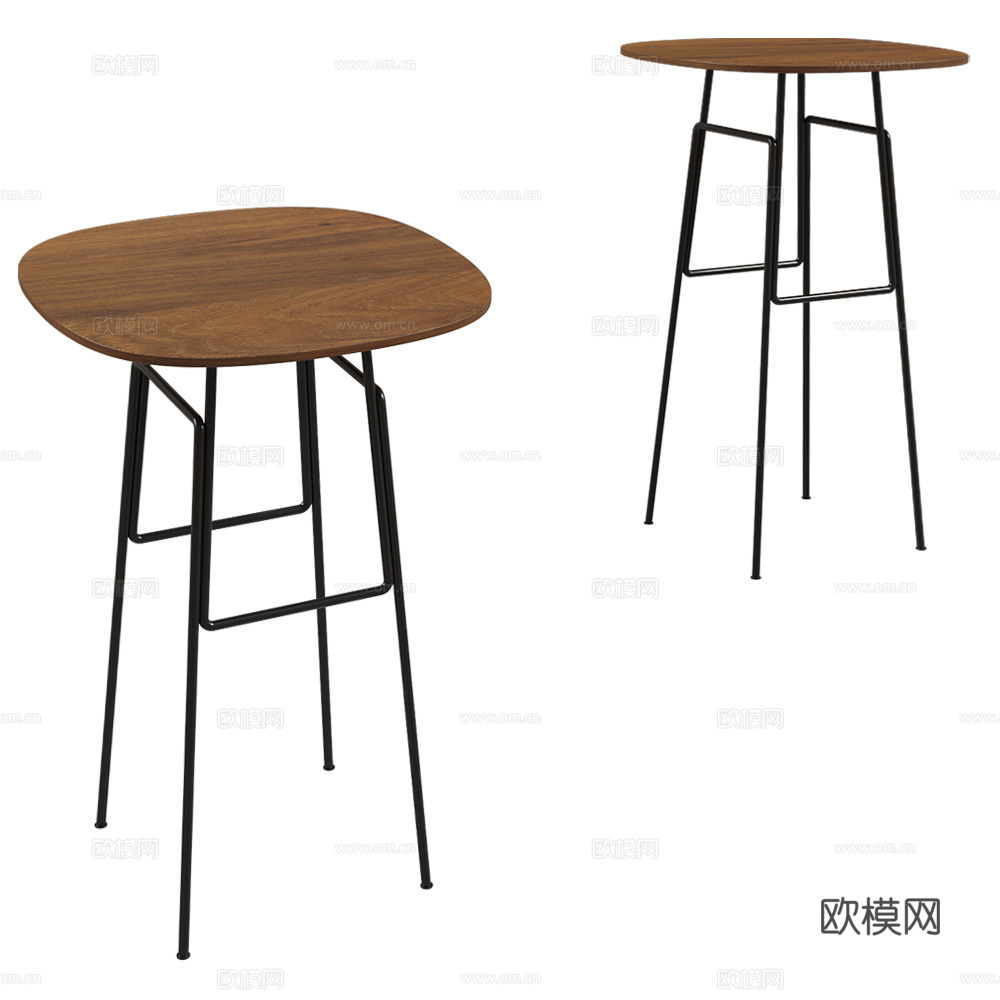 吧桌3d模型下载