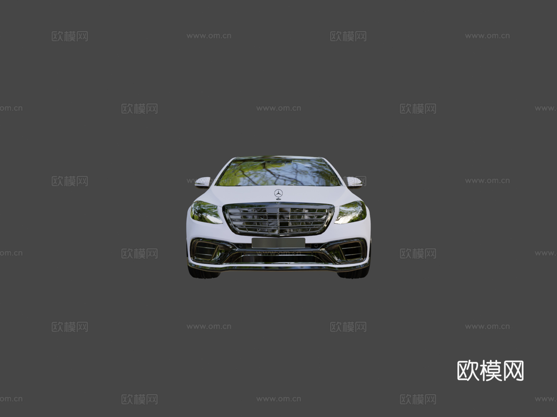 梅赛德斯奔驰S65 W2223d模型下载（渲染图5）