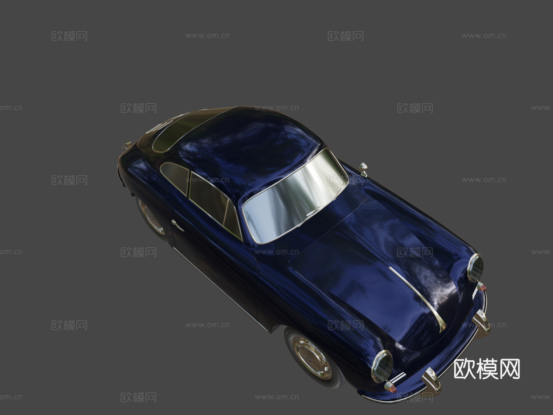 保时捷3563d模型下载（渲染图8）