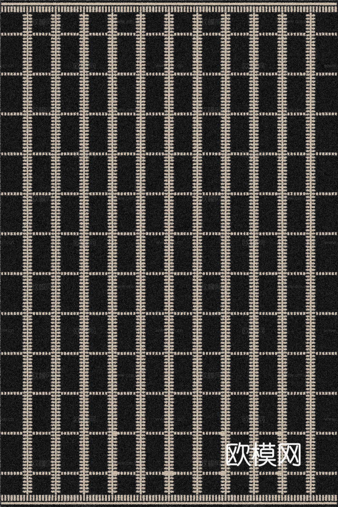 意式极简地毯块毯贴图