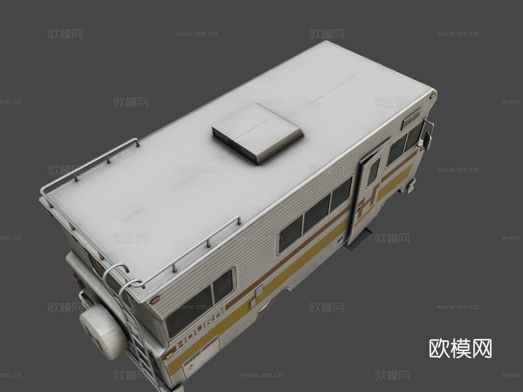 一九七五房车3d模型下载（渲染图8）