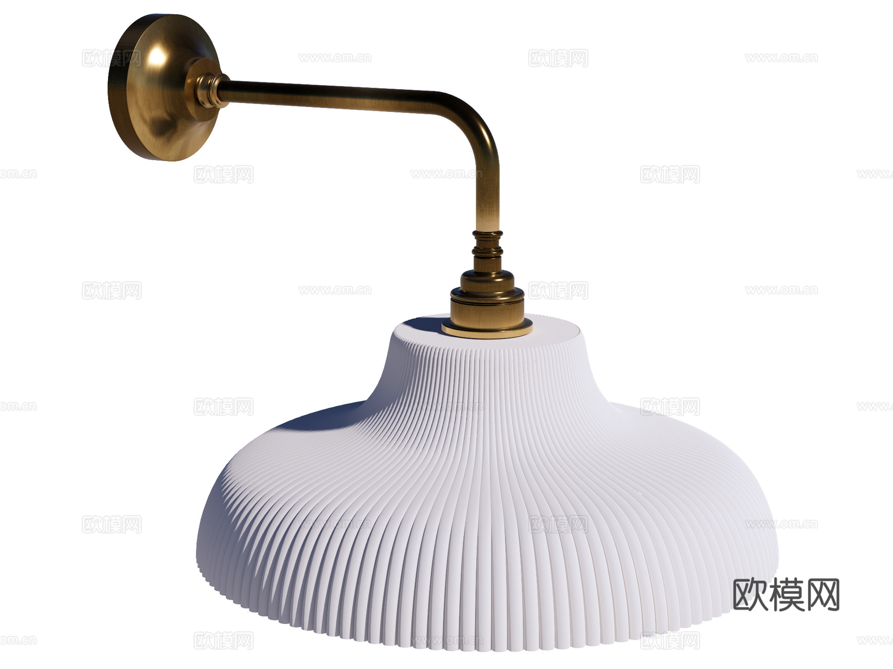 壁灯 装饰壁灯 金属壁灯su模型
