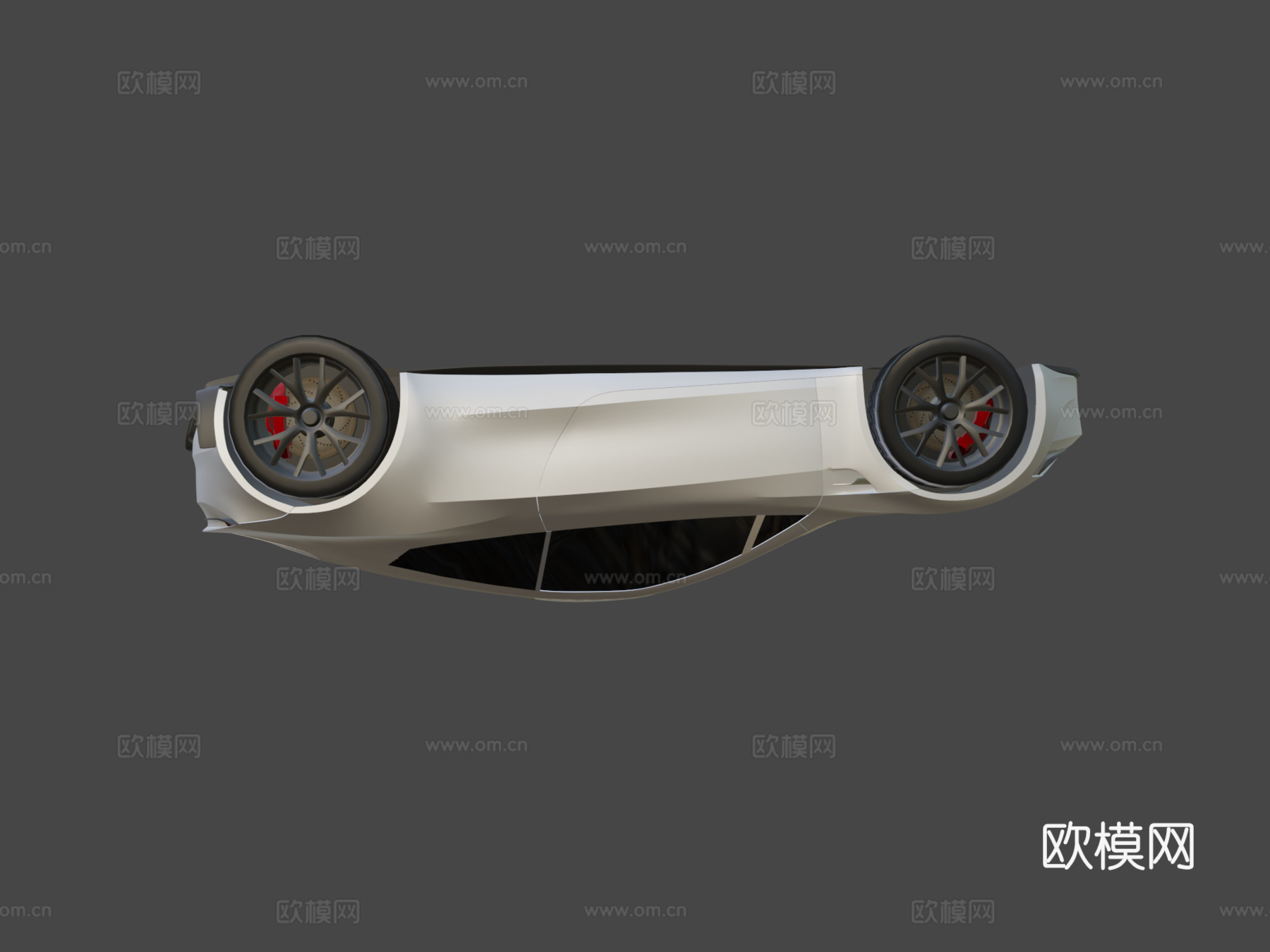 特斯拉跑车  20美元3d模型下载（渲染图6）