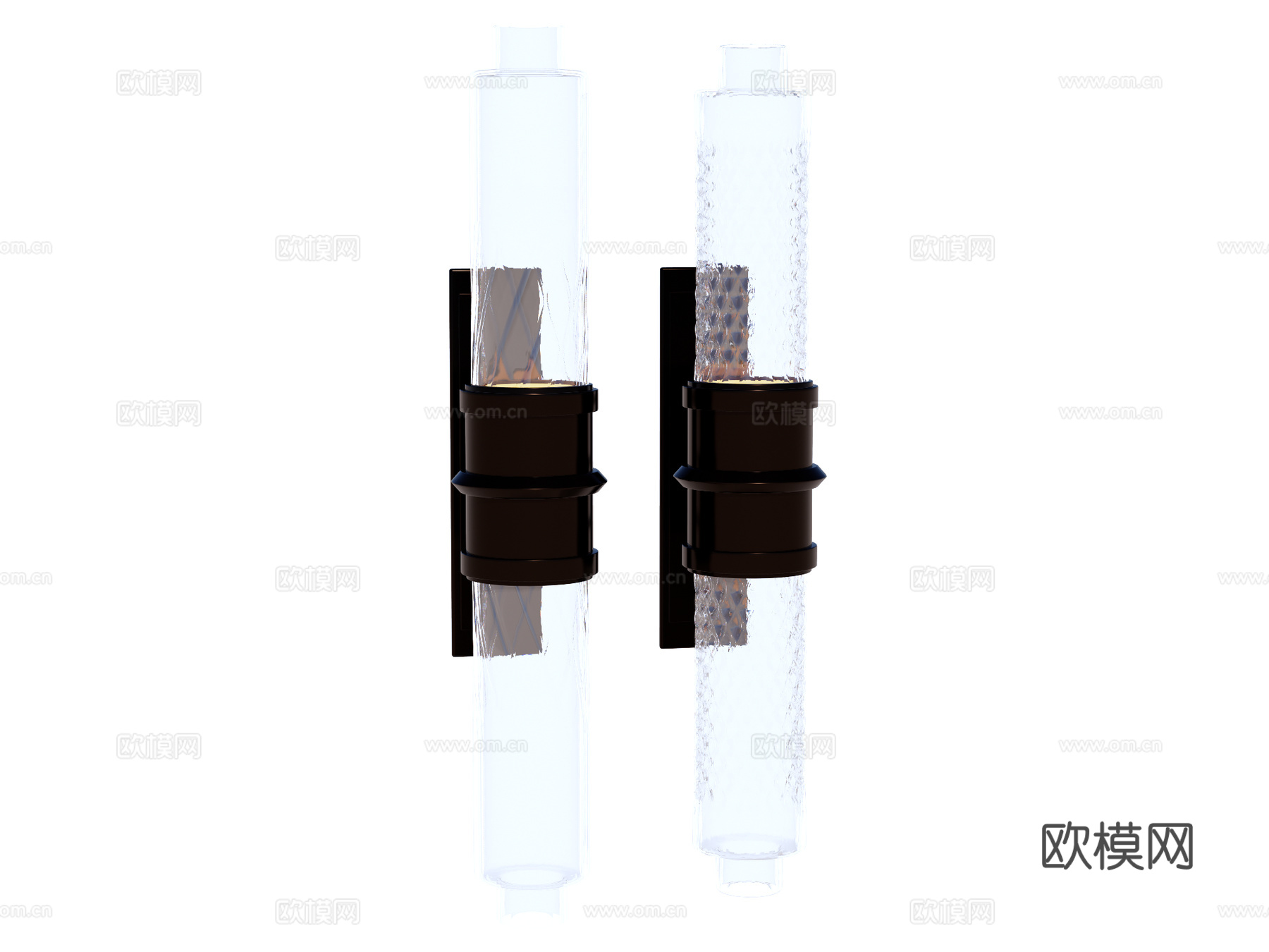 壁灯 装饰壁灯 金属壁灯 玻璃壁灯su模型