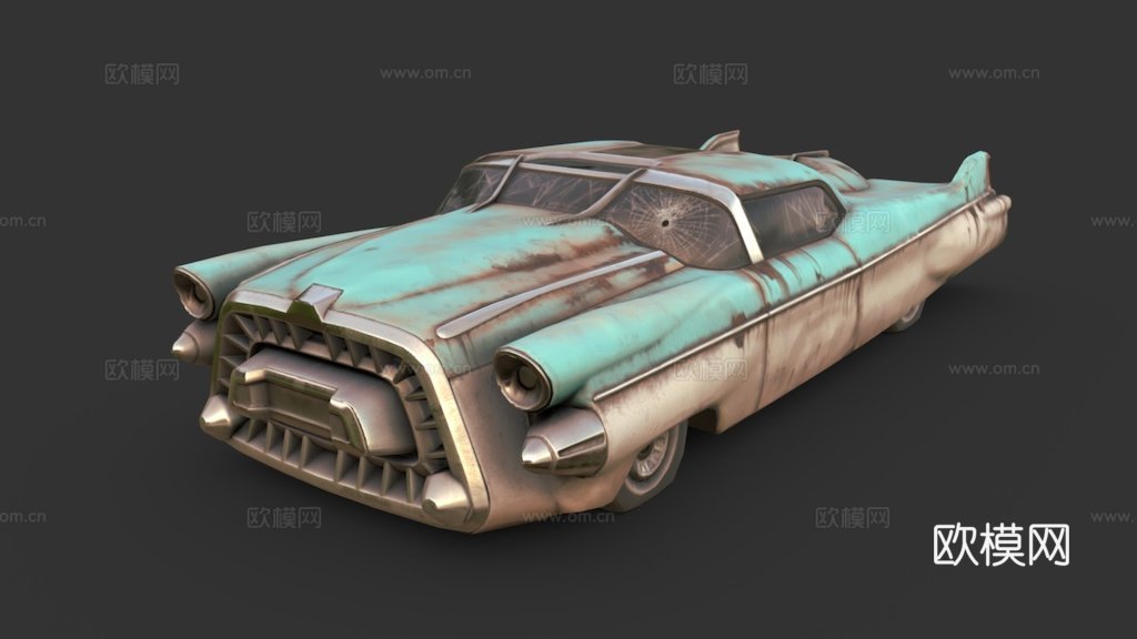 辐射  科维加原子V83d模型下载（渲染图1）