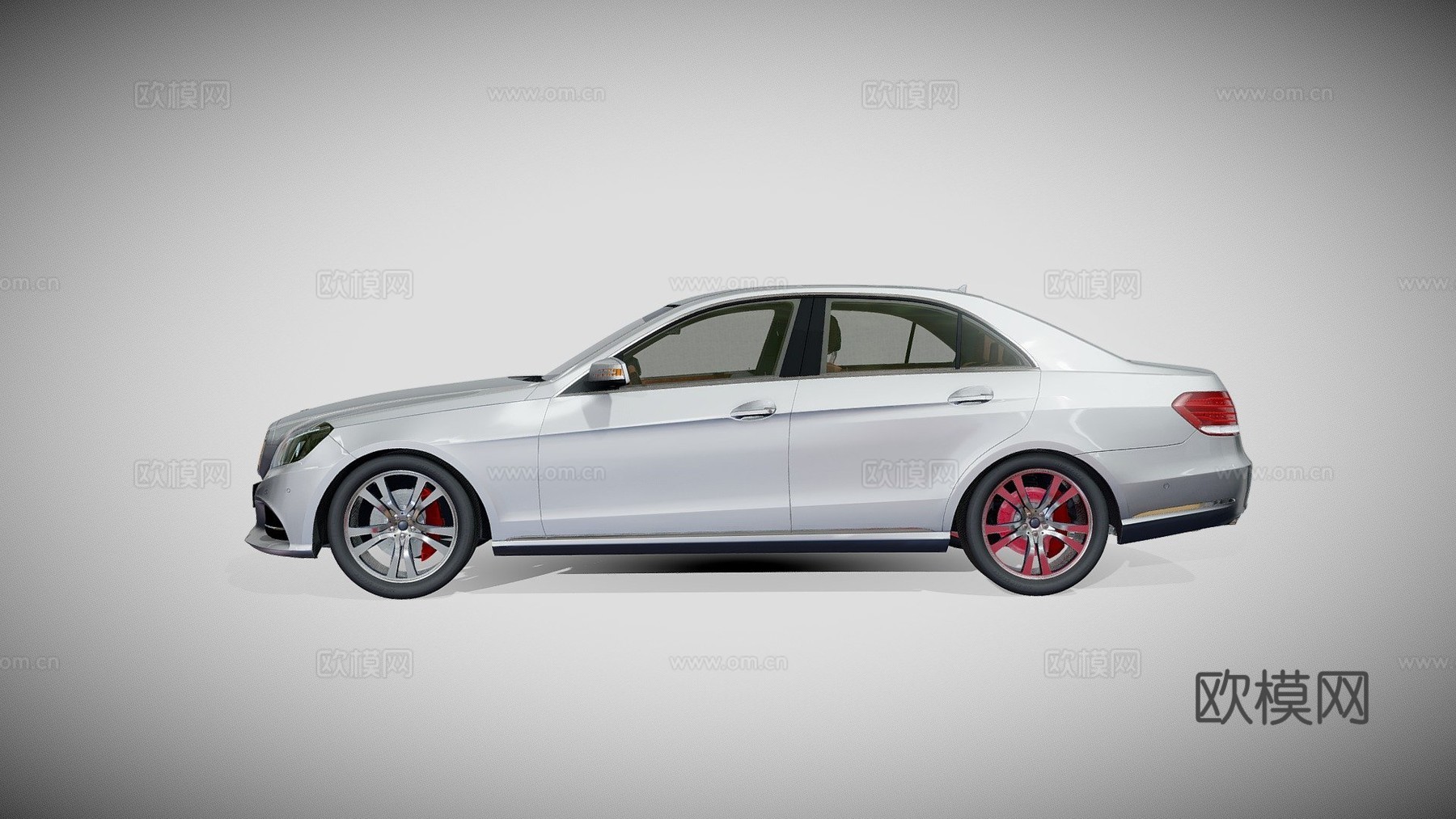 梅赛德斯E级W2123d模型下载（渲染图1）