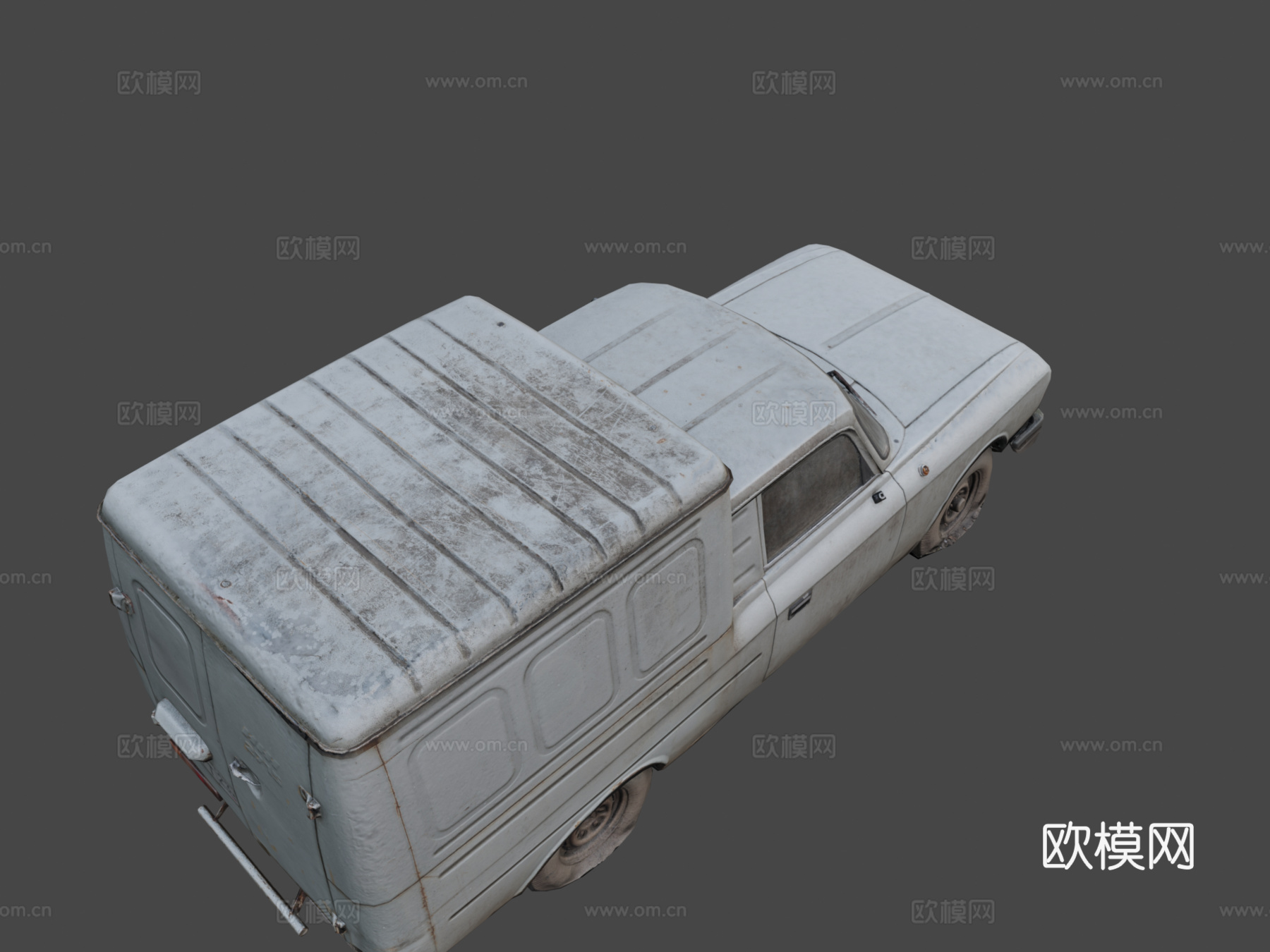 Pirozhok扫描重拓扑3d模型下载（渲染图8）