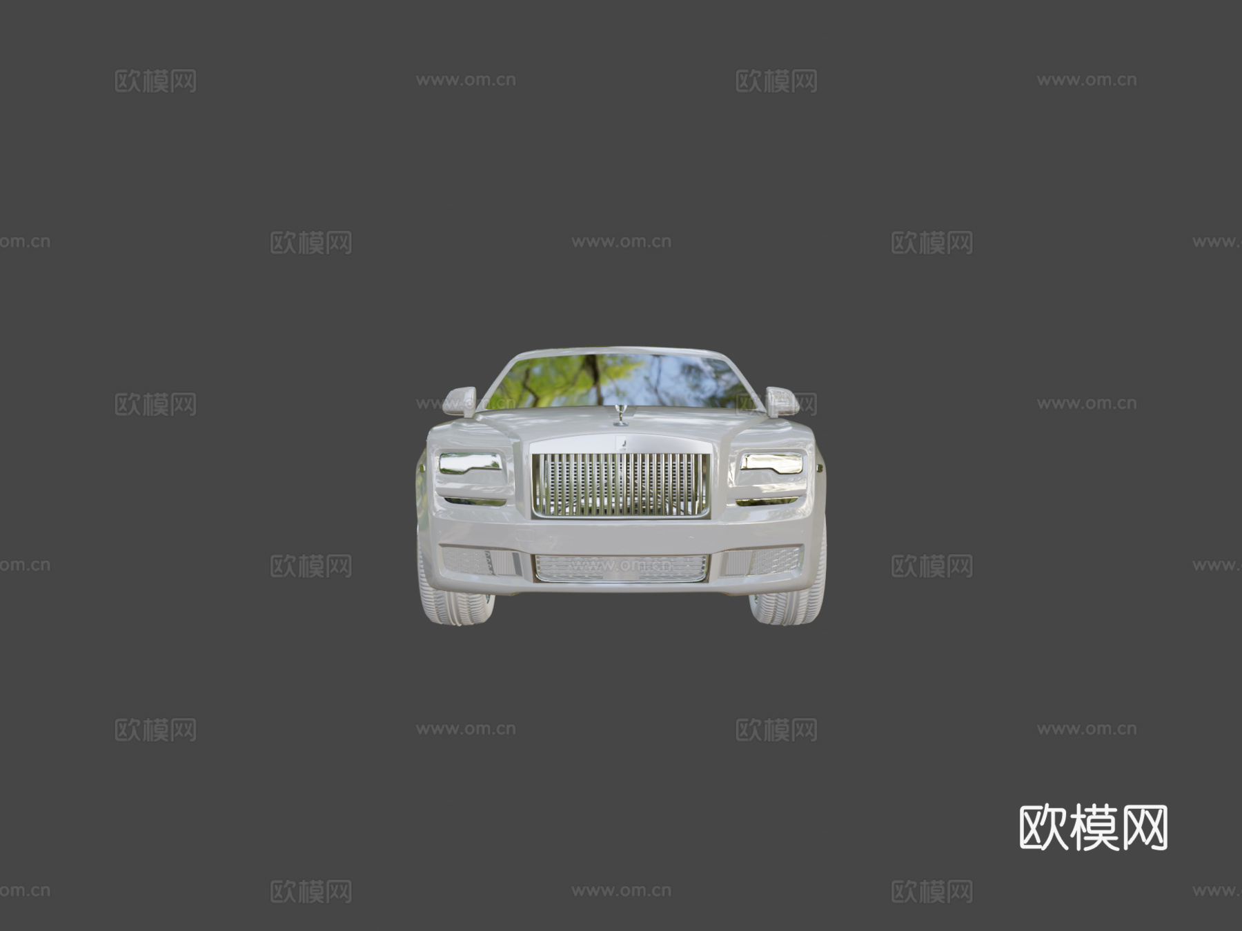 劳斯莱斯古思特3d模型下载（渲染图5）