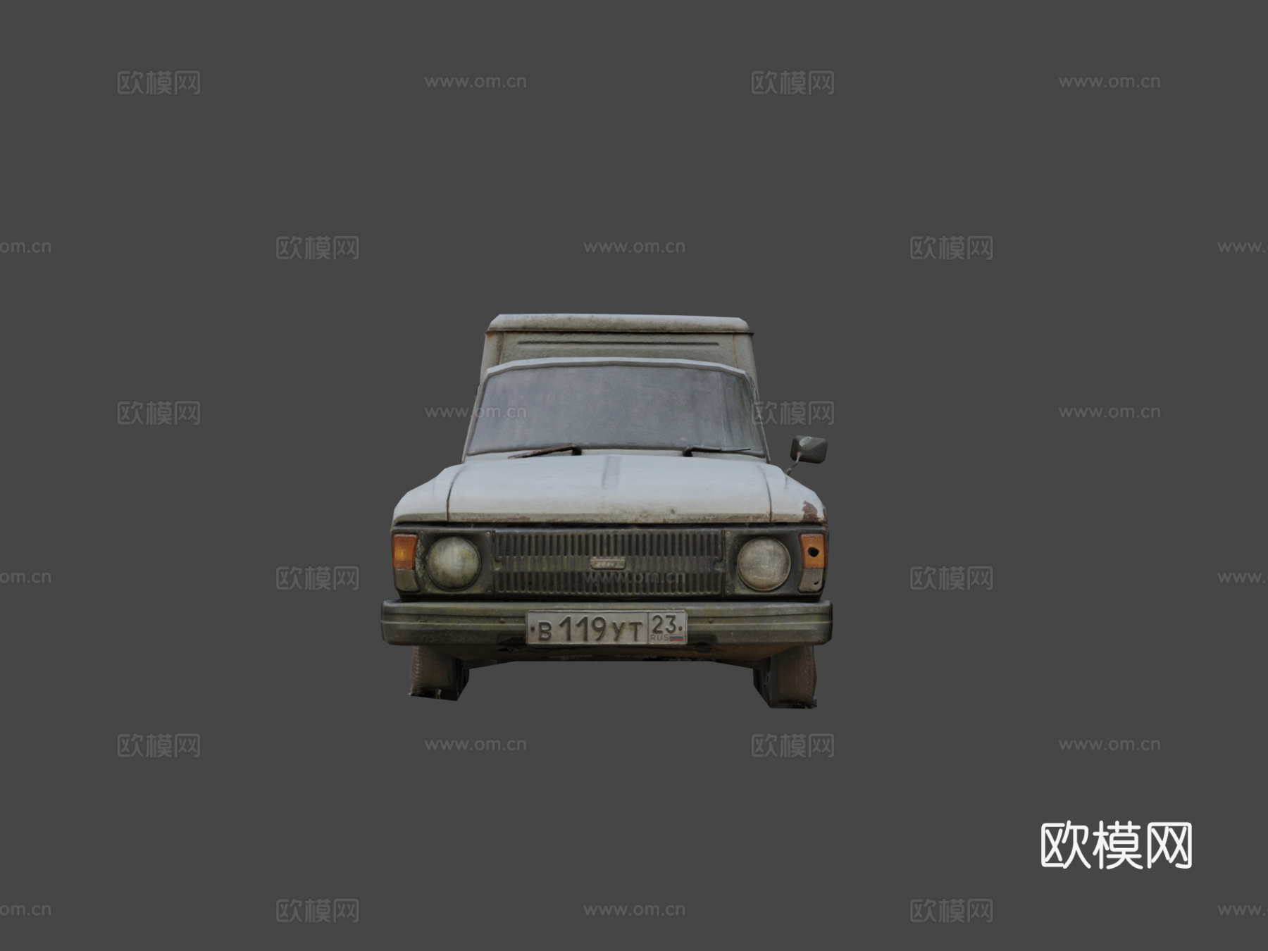 Pirozhok扫描重拓扑3d模型下载（渲染图5）