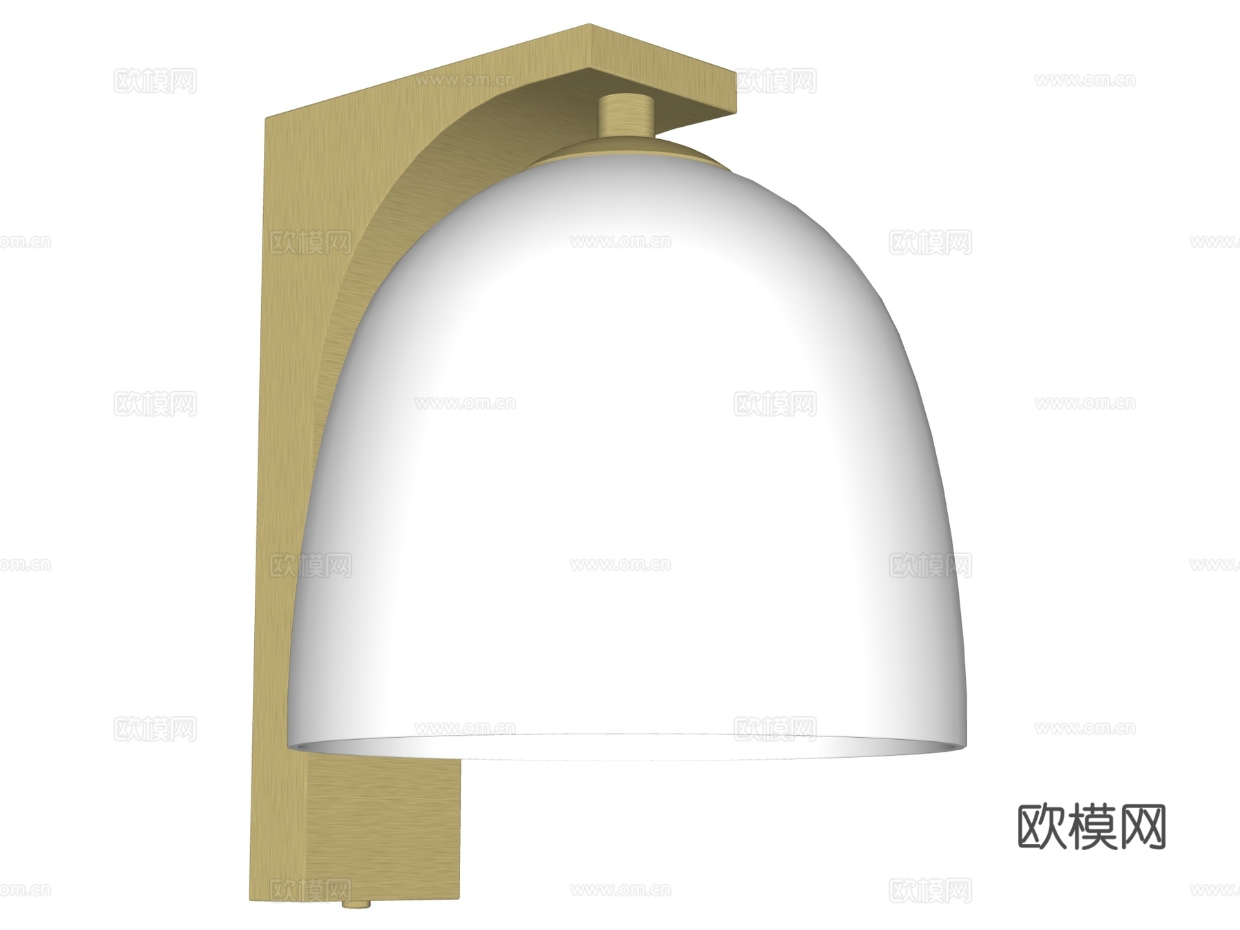 壁灯 装饰壁灯 金属壁灯su模型