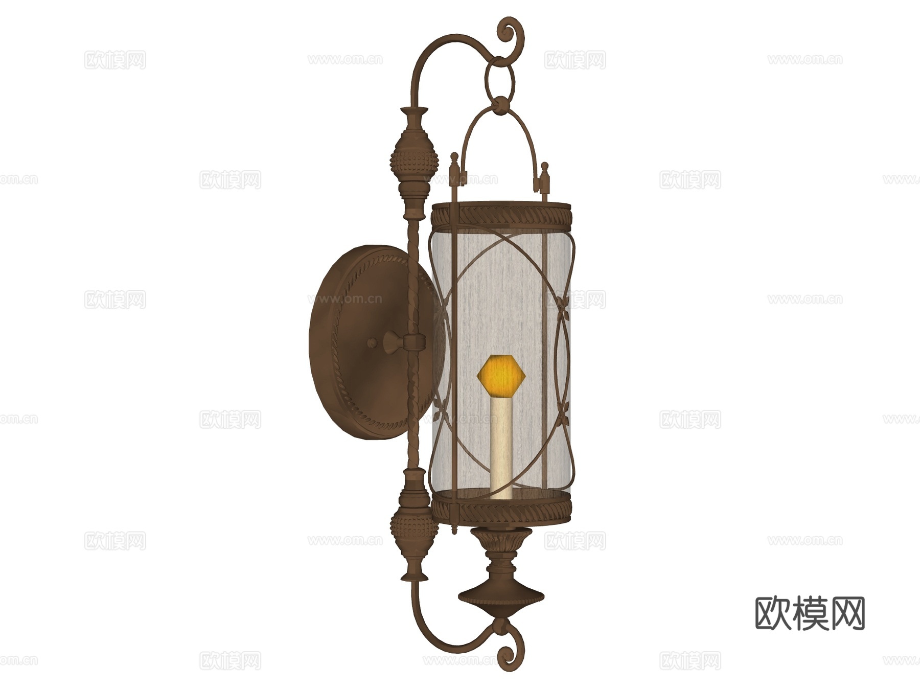壁灯 装饰壁灯 金属壁灯 玻璃壁灯 户外壁灯su模型