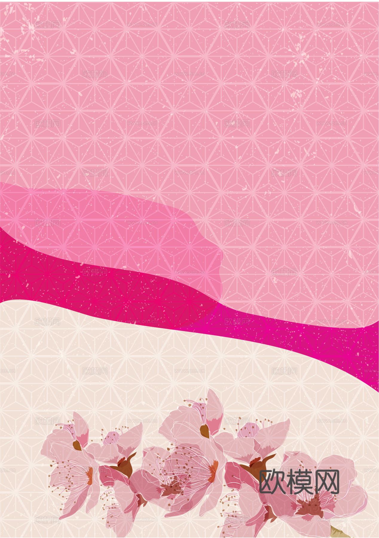 日系和风图案纹理肌理4