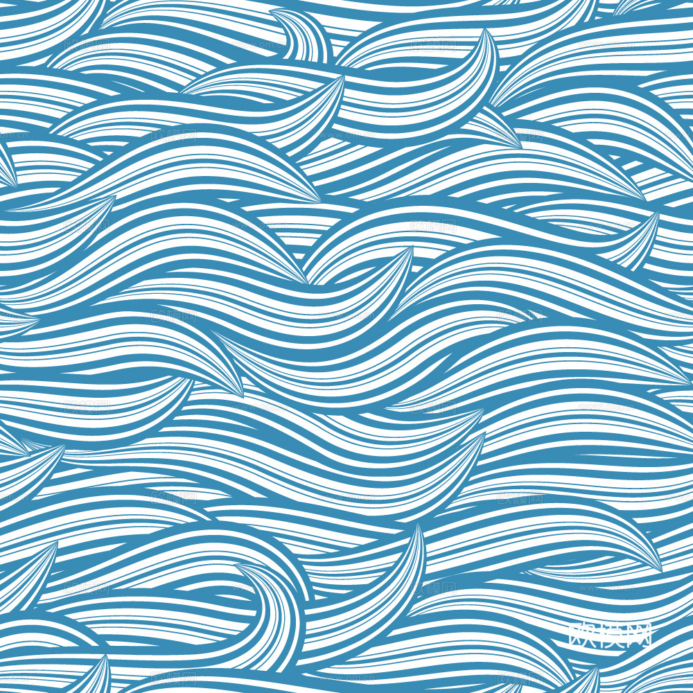 蓝色水纹纹理肌理34