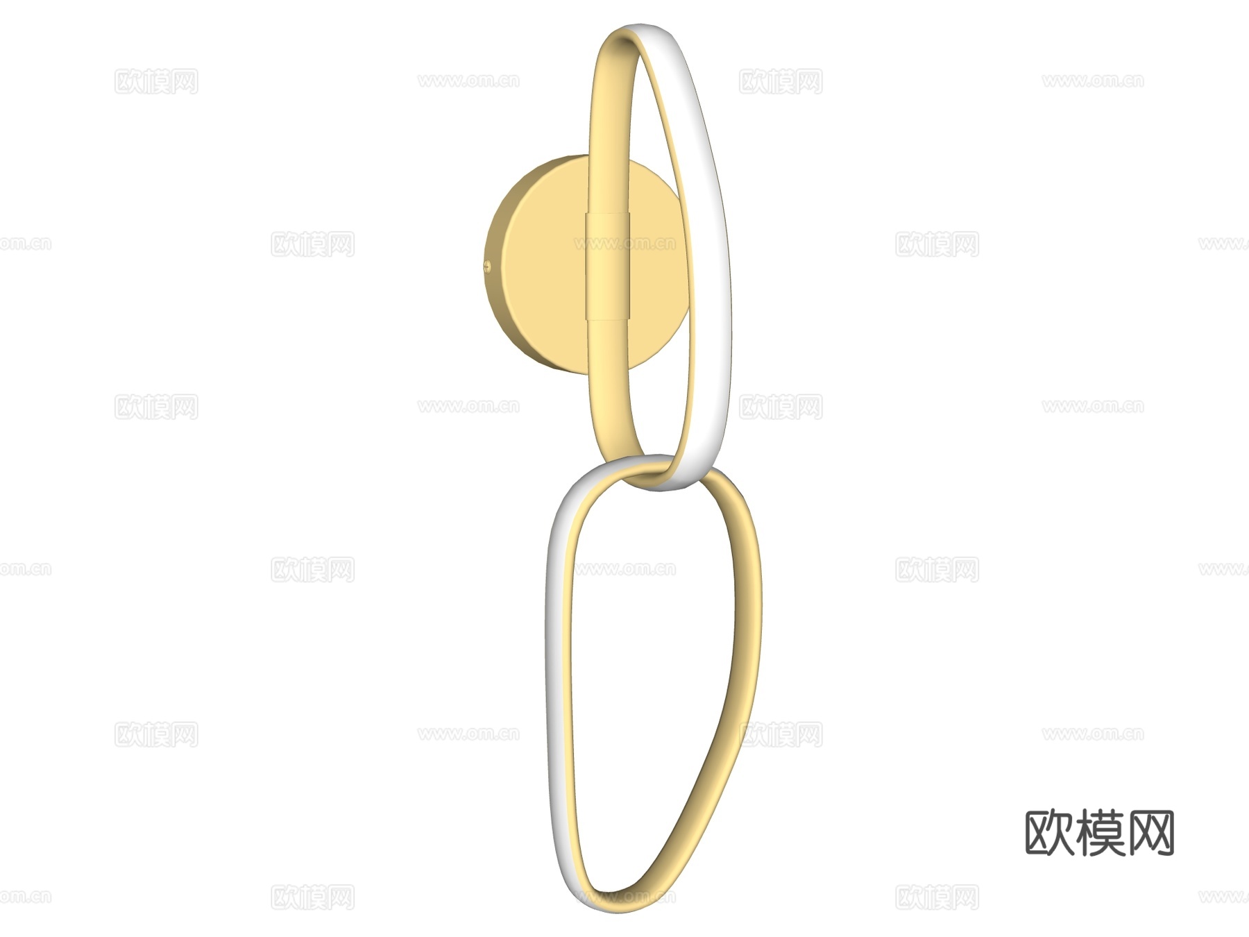 壁灯 装饰壁灯 金属壁灯su模型