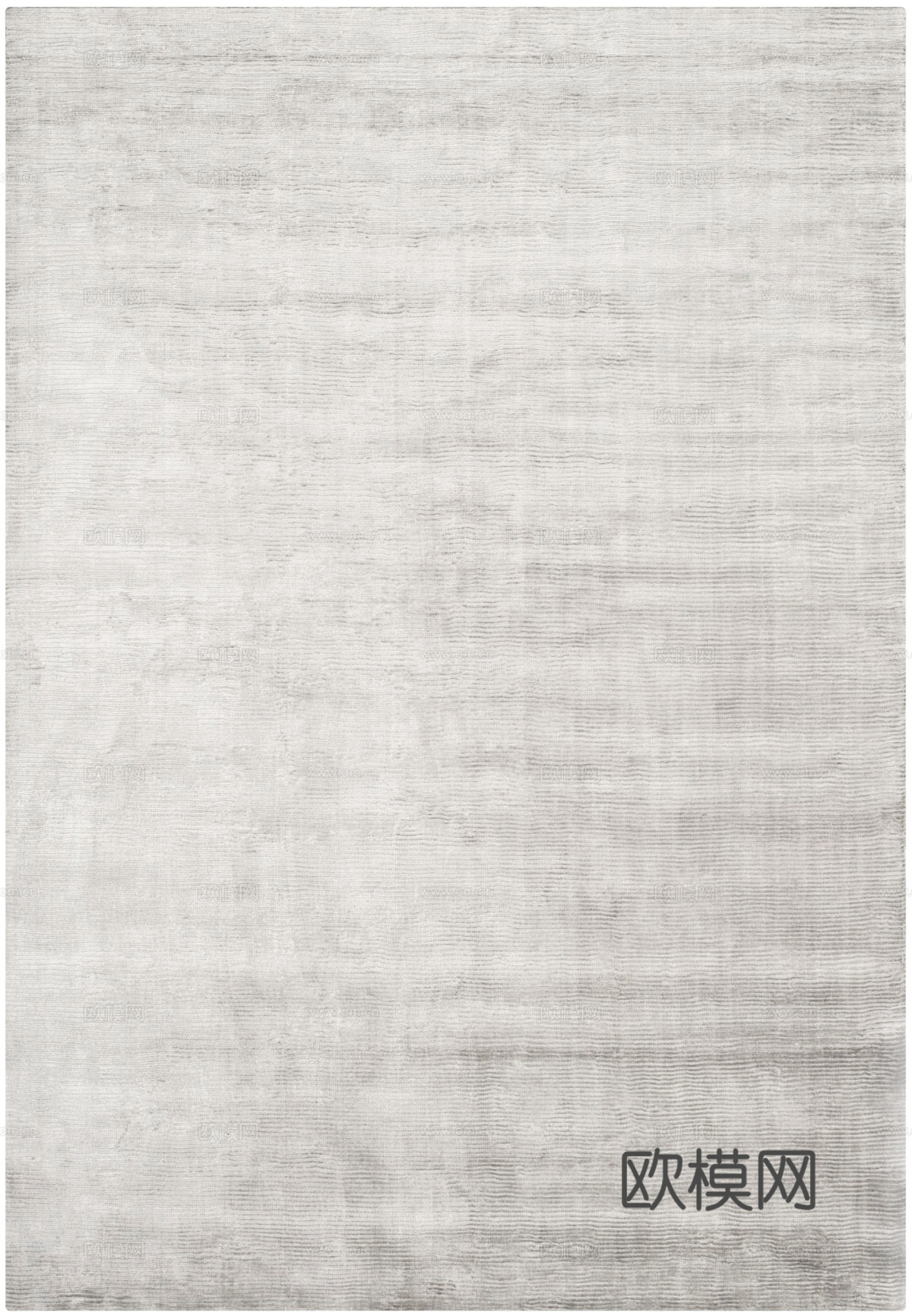 现代侘寂地毯 暖灰色麻布地毯