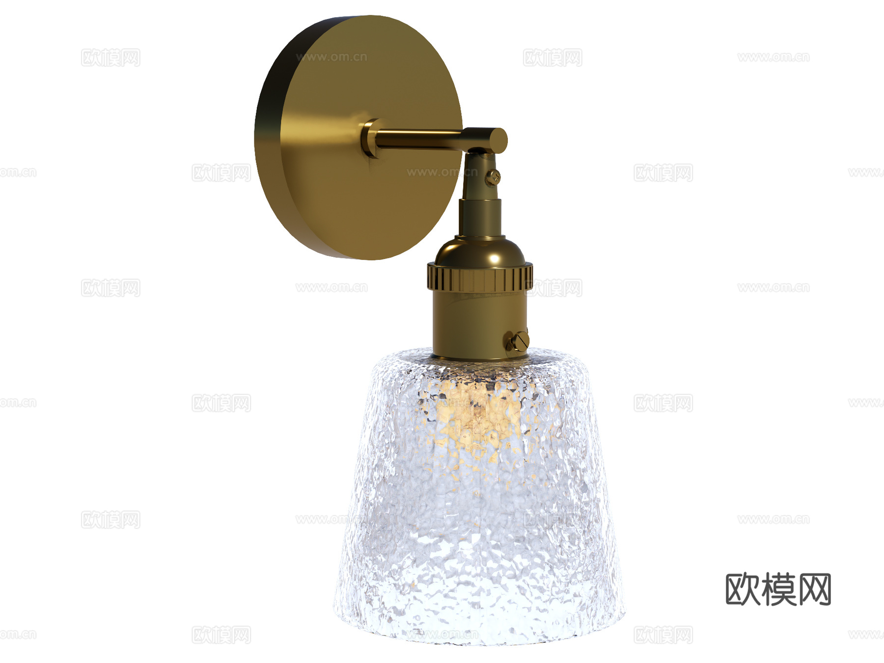 壁灯 装饰壁灯 金属壁灯 玻璃壁灯su模型