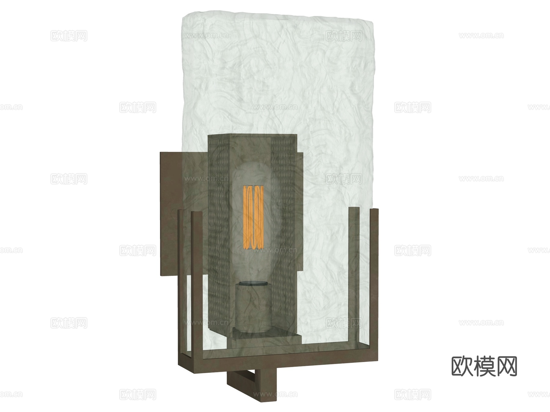 壁灯 装饰壁灯 金属壁灯 水晶壁灯 玻璃壁灯su模型