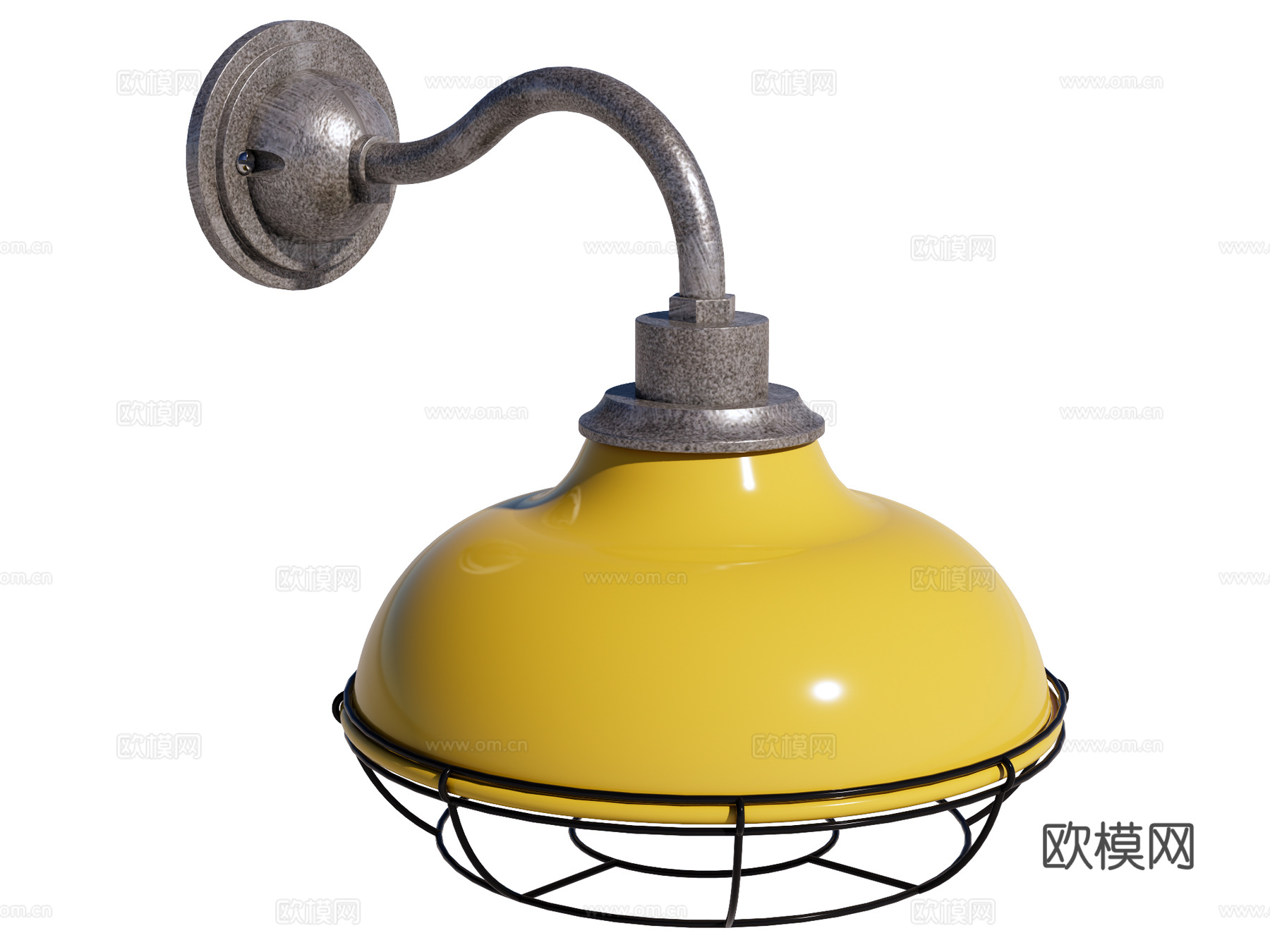 壁灯 装饰壁灯 金属壁灯 户外壁灯su模型