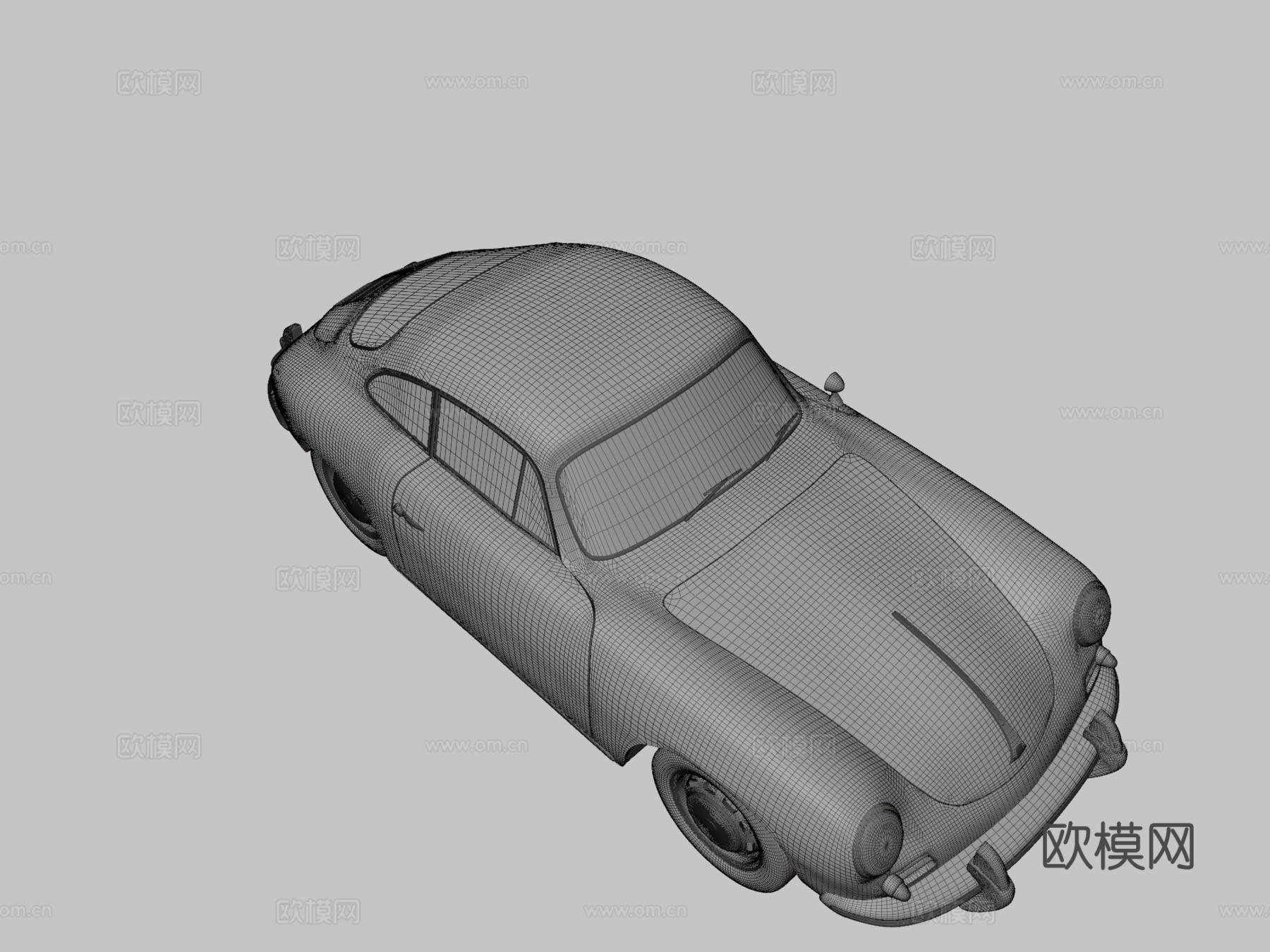 保时捷3563d模型下载（渲染图3）