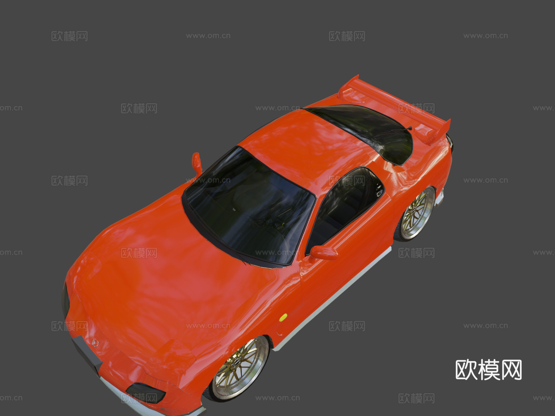 马自达RX73d模型下载（渲染图8）