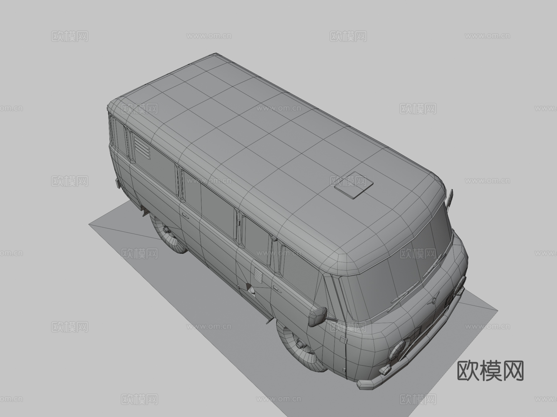 乌阿斯4523d模型下载（渲染图3）