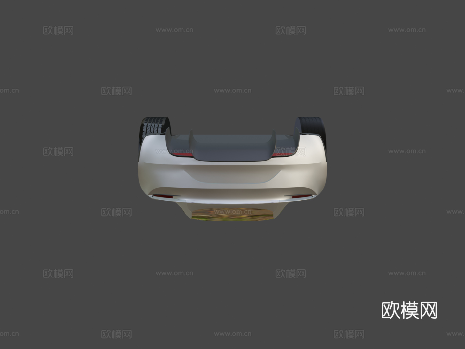 特斯拉跑车  20美元3d模型下载（渲染图5）