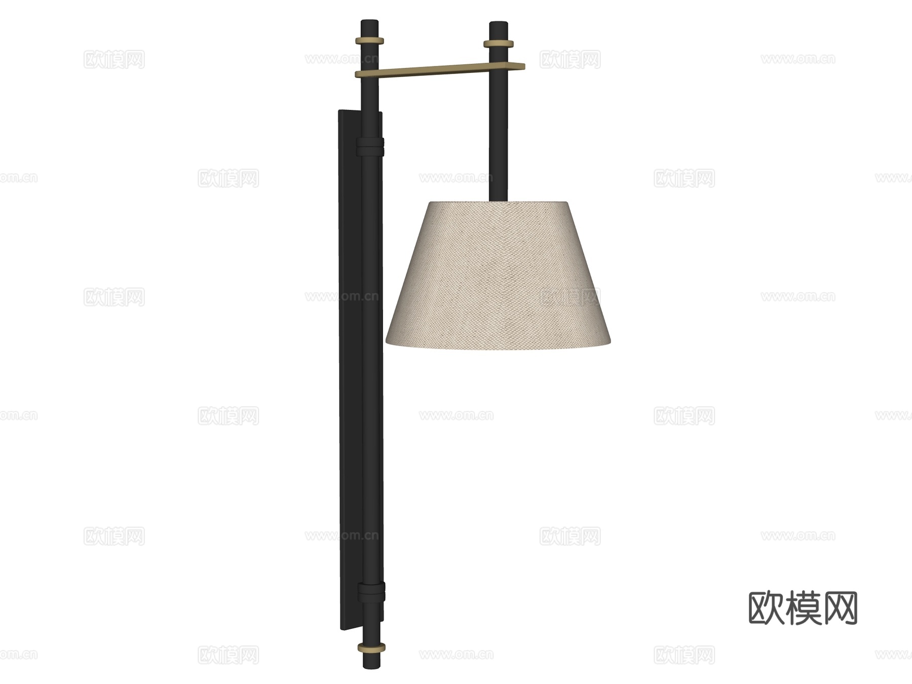 壁灯 装饰壁灯 金属壁灯su模型