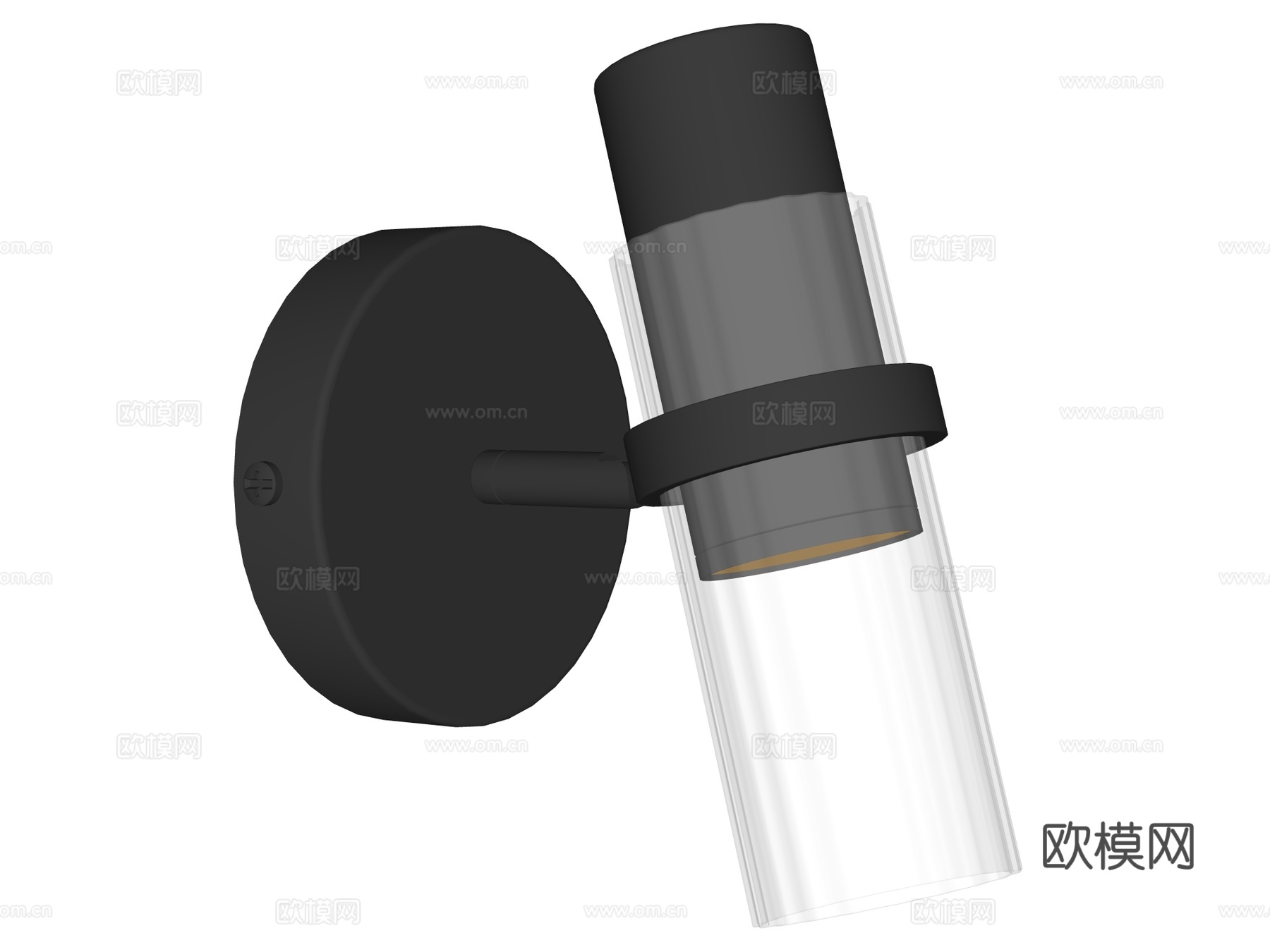 壁灯 装饰壁灯 金属壁灯 玻璃壁灯su模型